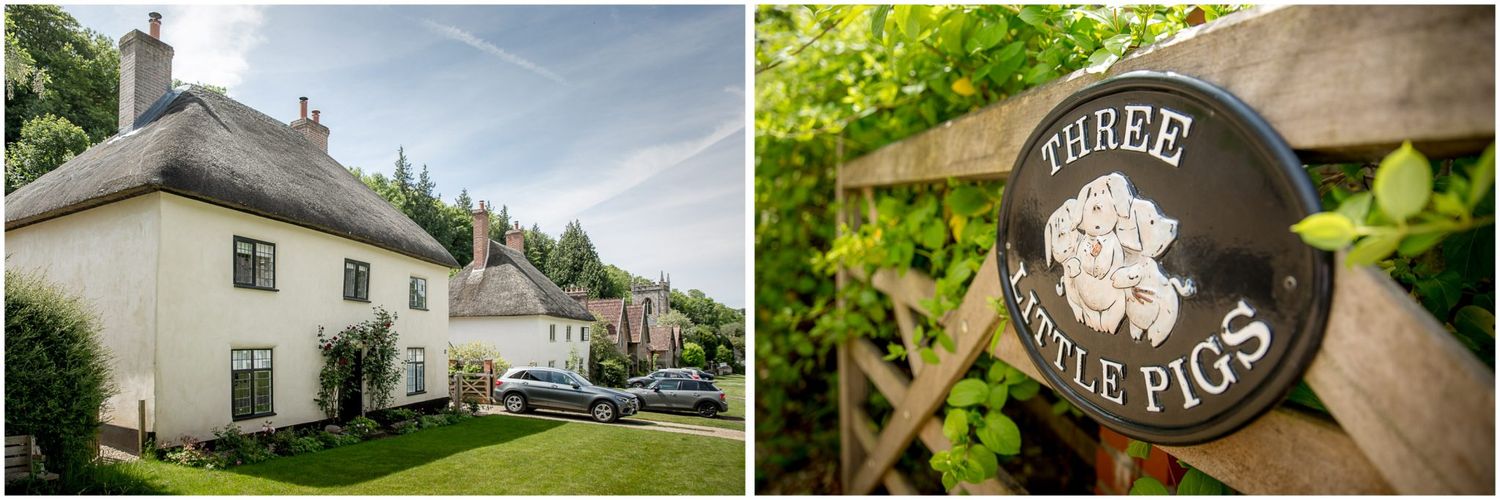 A collection of countryside property and pub images showcasing rustic buildings and outdoor scenes in rural settings.