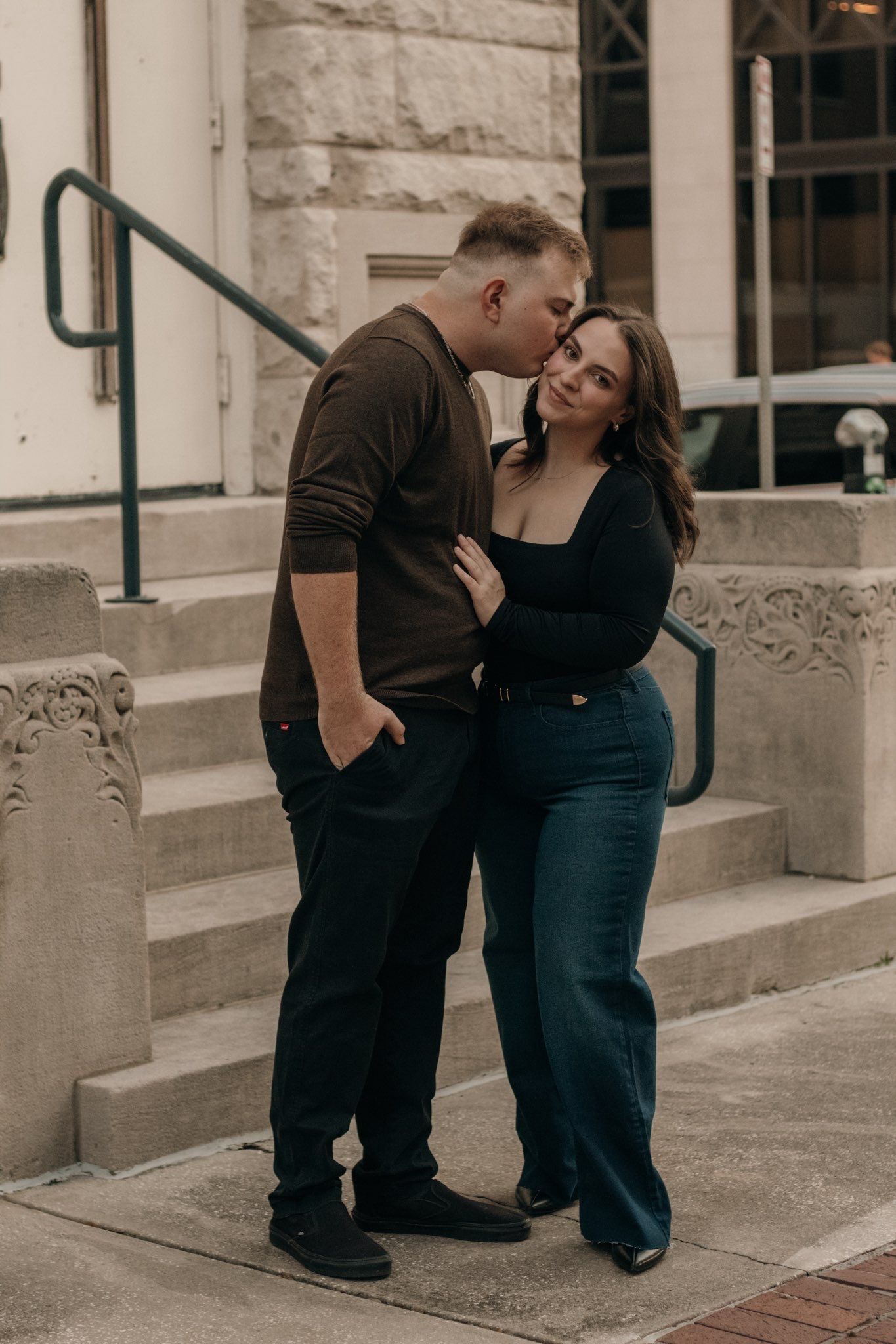 Couple session in Downtown Jacksonville.