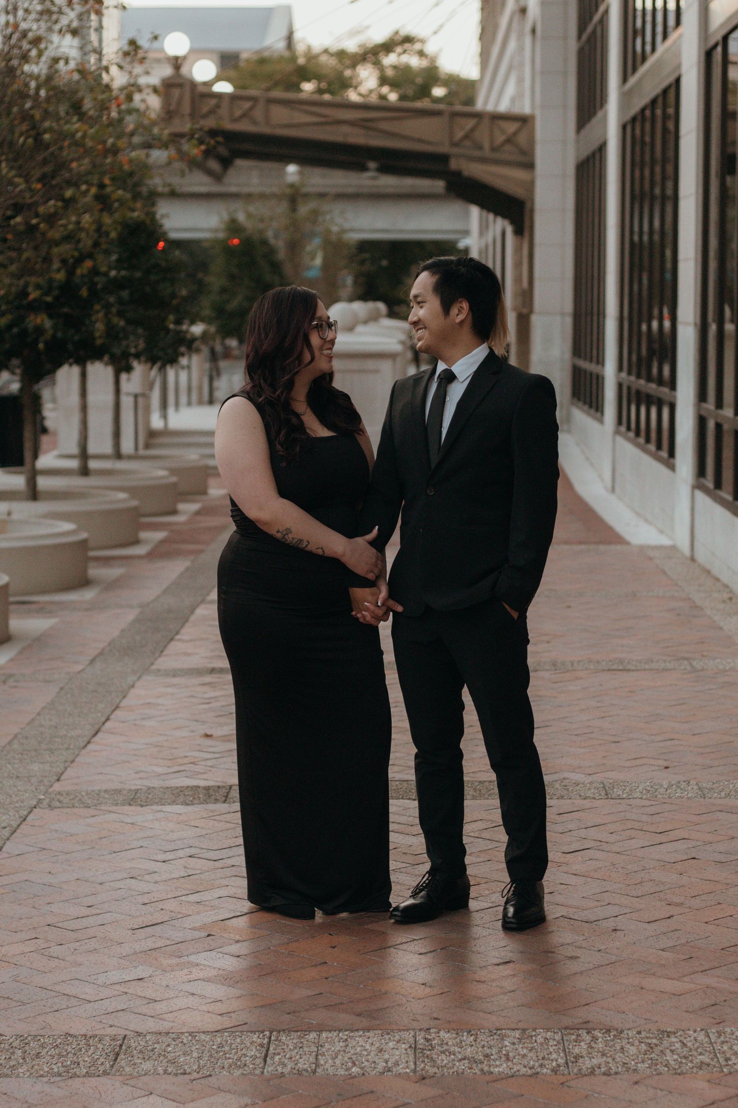 Engagement session in Downtown Jacksonville.