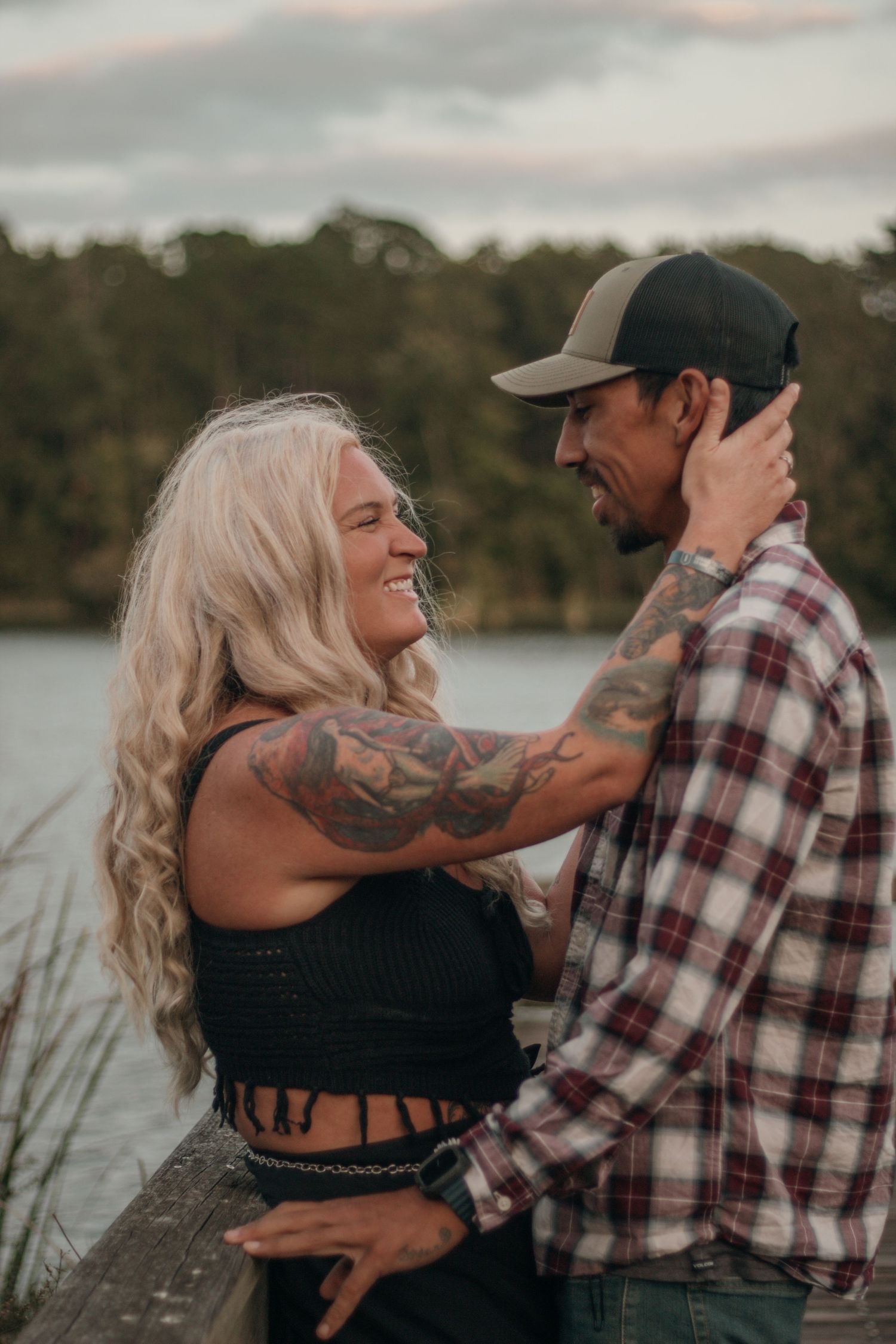 Couple session In a field setting