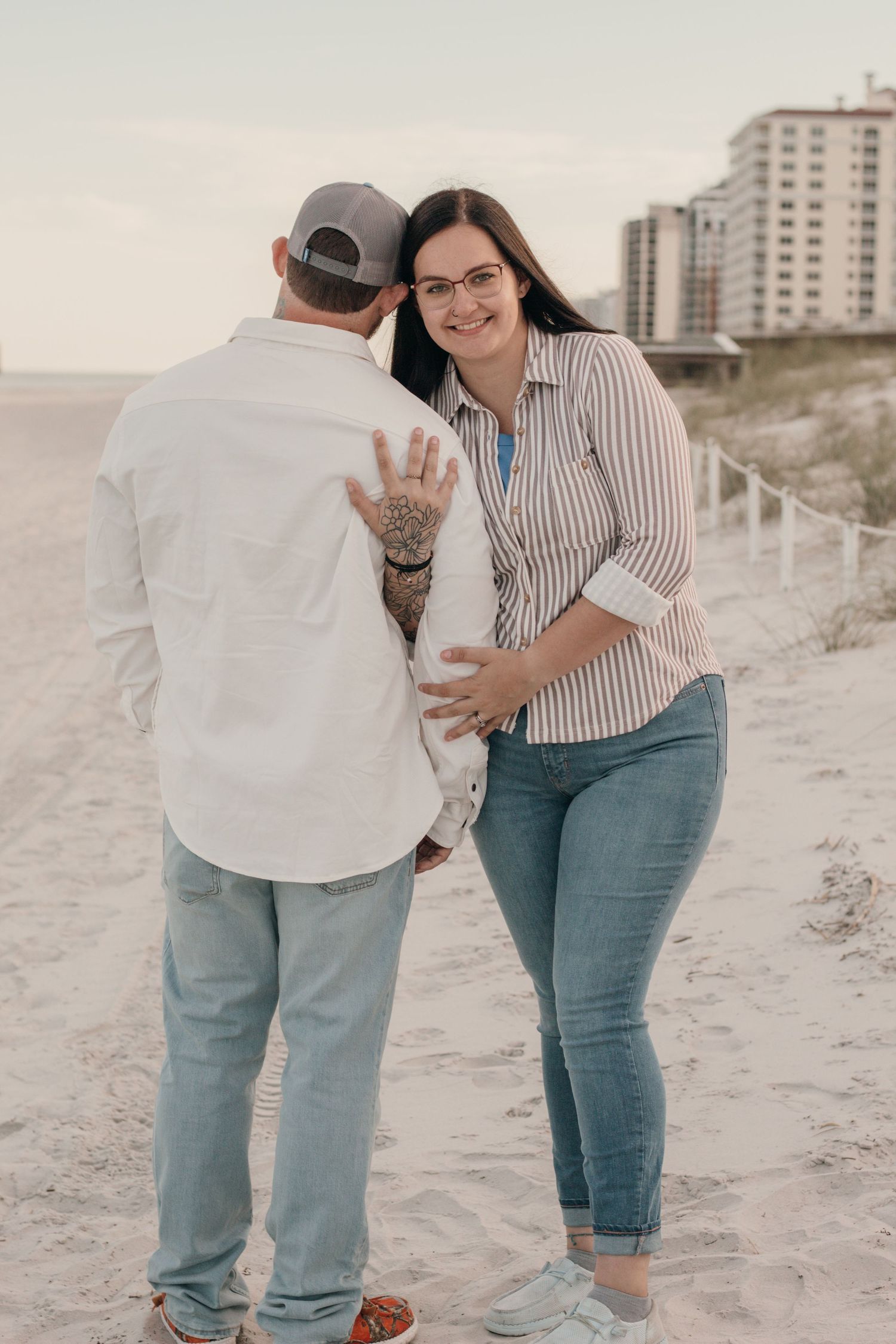 Couple Session at Jacksonville beach