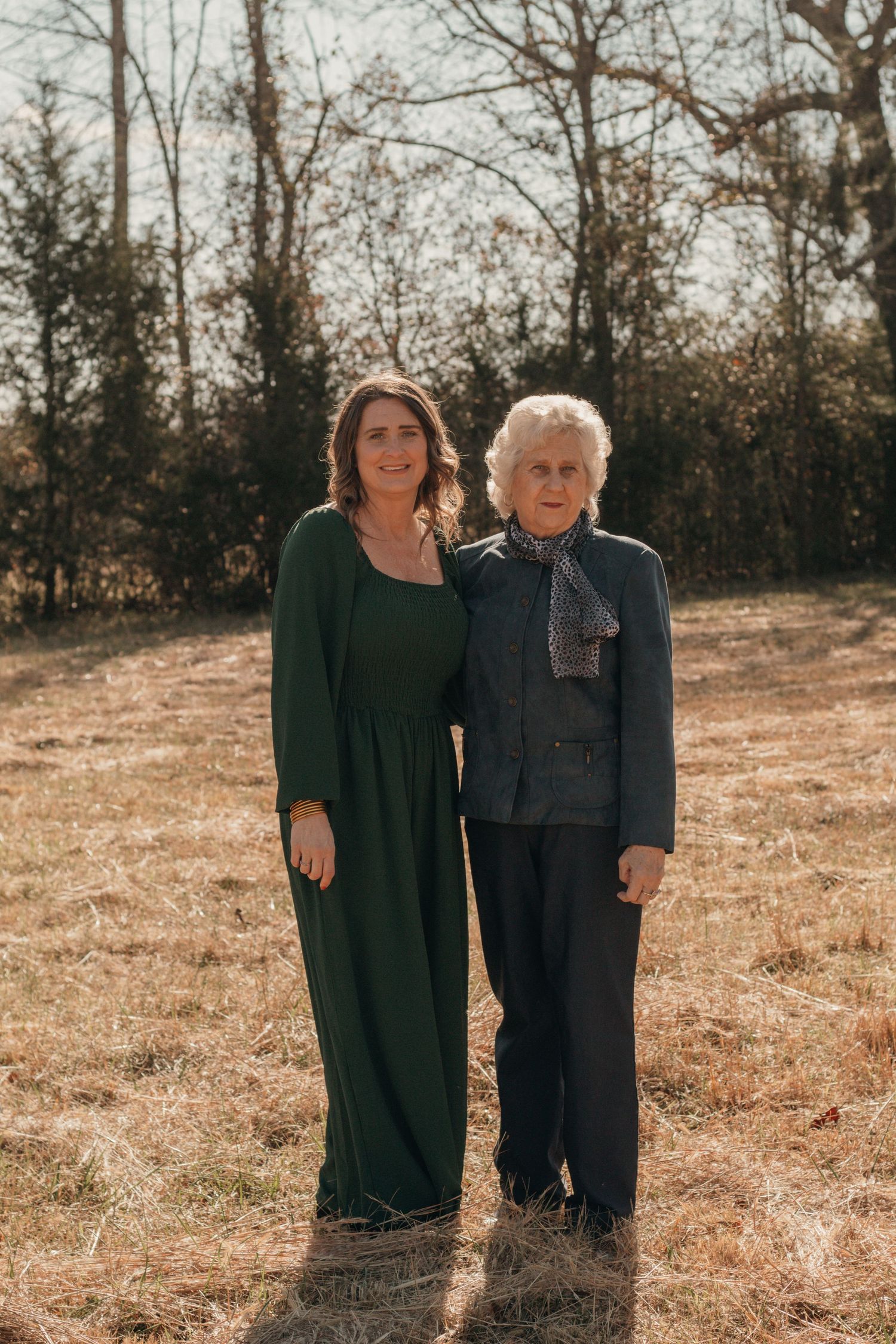 Family Session in a field setting.