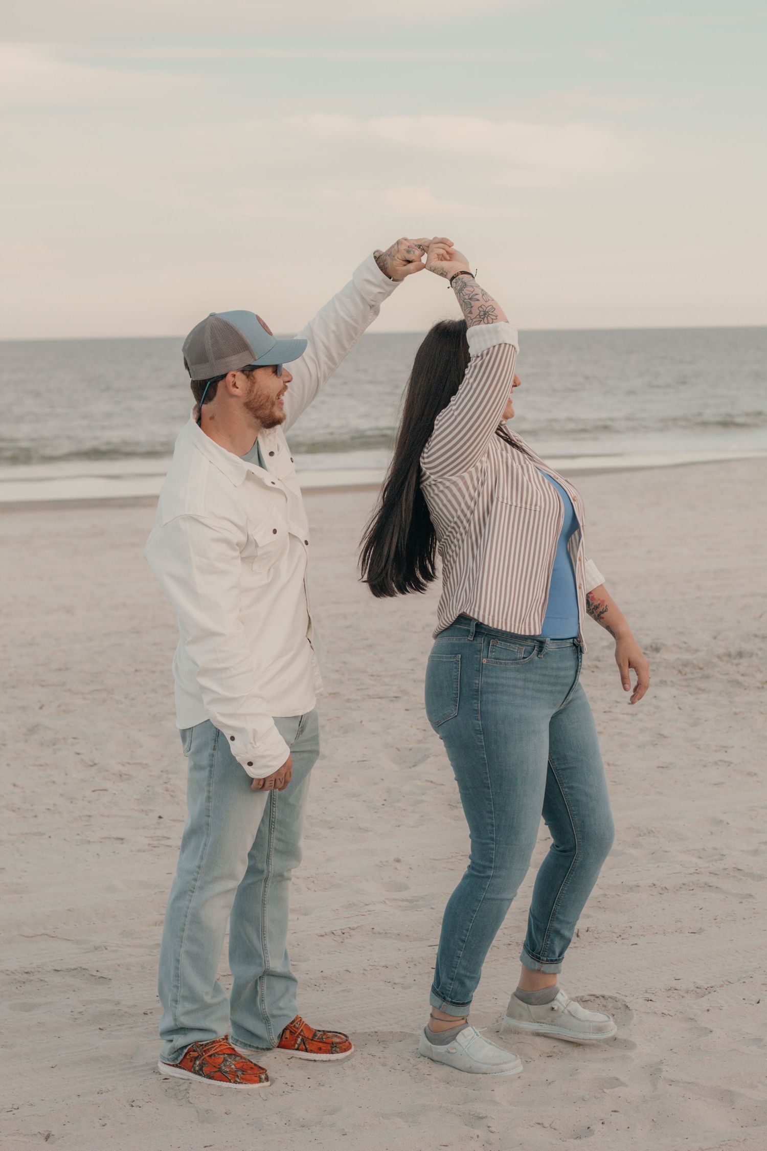 Couple Session at Jacksonville beach
