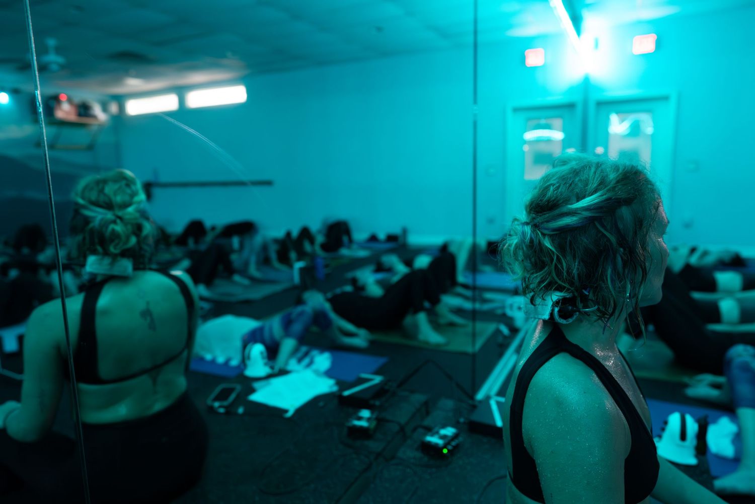 Shot at Hot Yoga Asheville shot by SwayOptics owner Joshua Swayngim based out of WNC Asheville. Best WNC Photographer