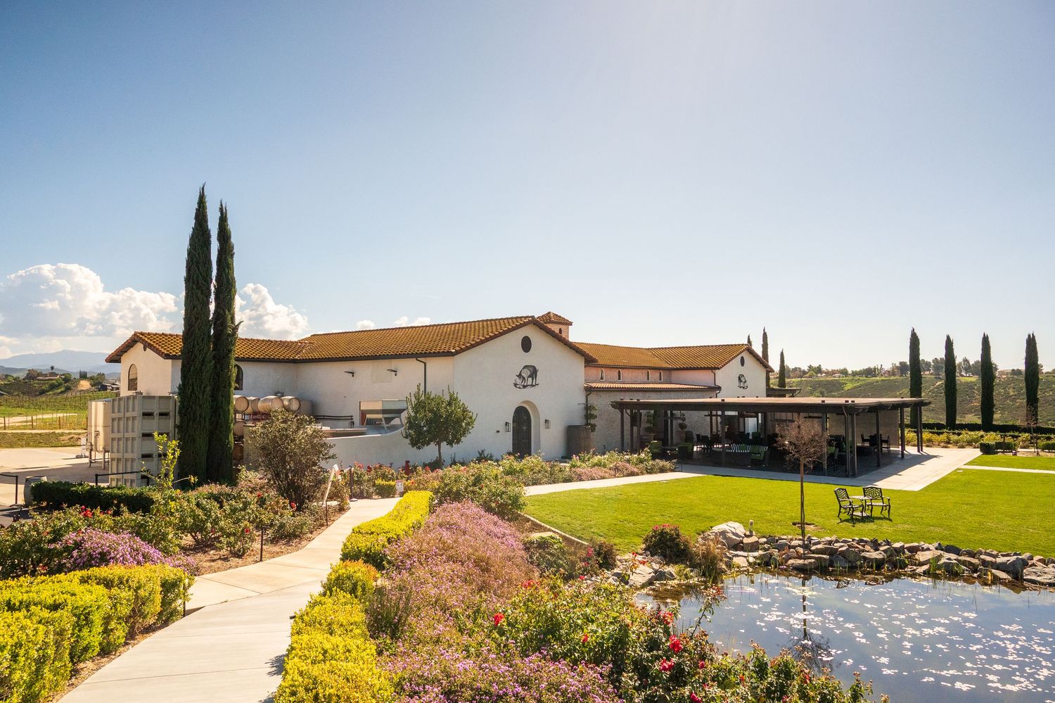 Property, real estate, Truffle Pig winery. Photography in Temecula California by Kelly Visel.