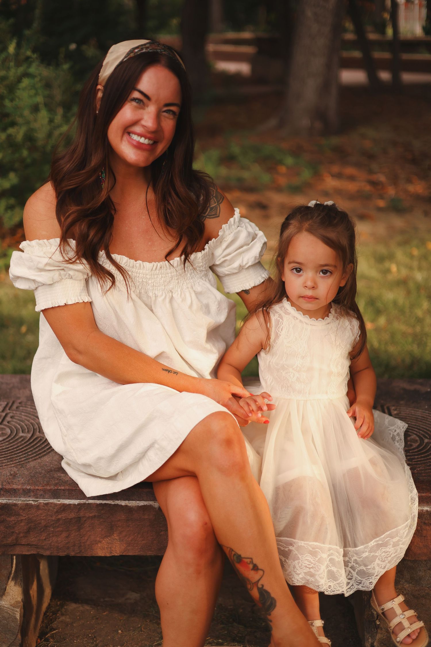 mother and daughter
