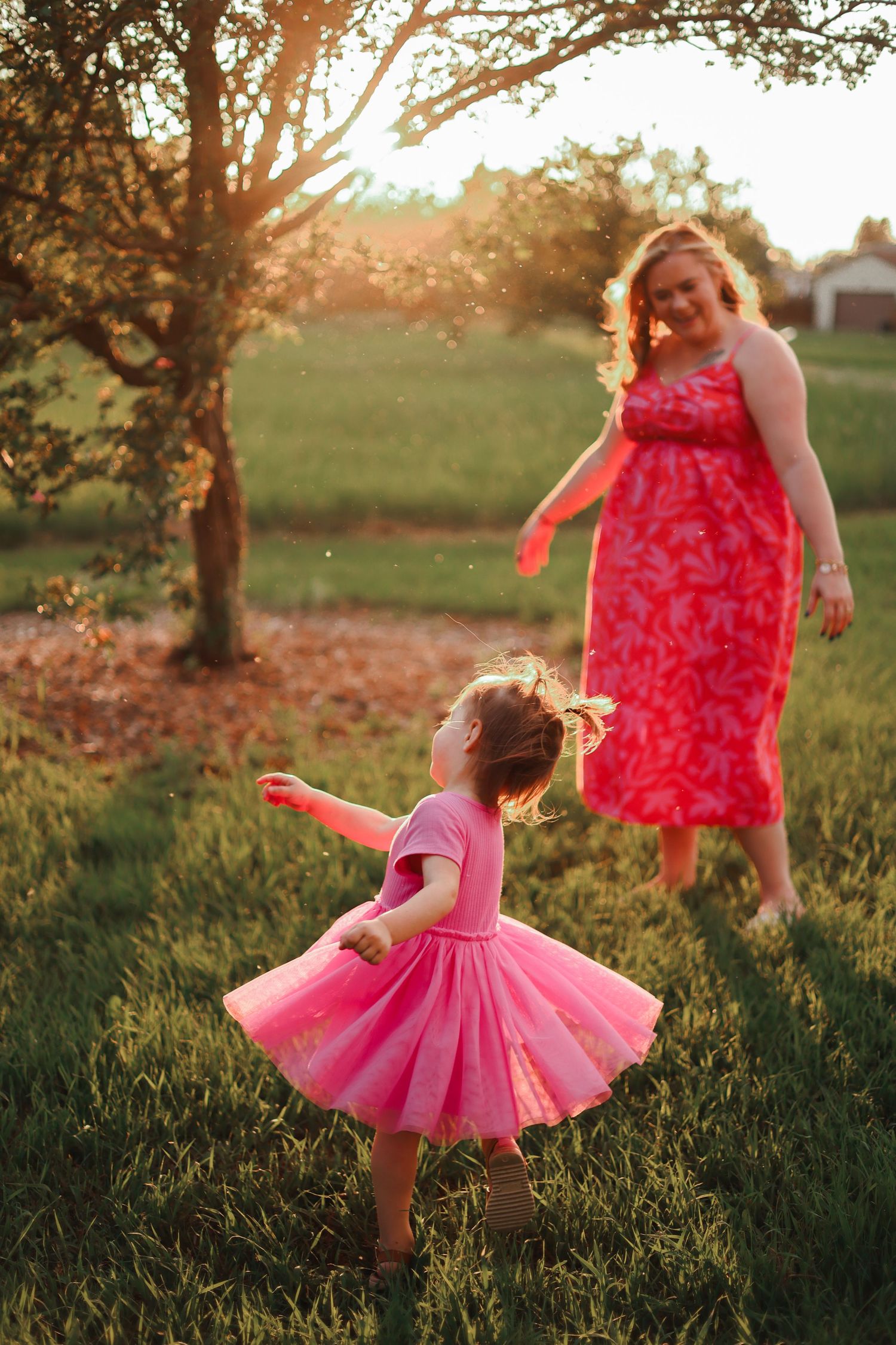 mother and daughter
