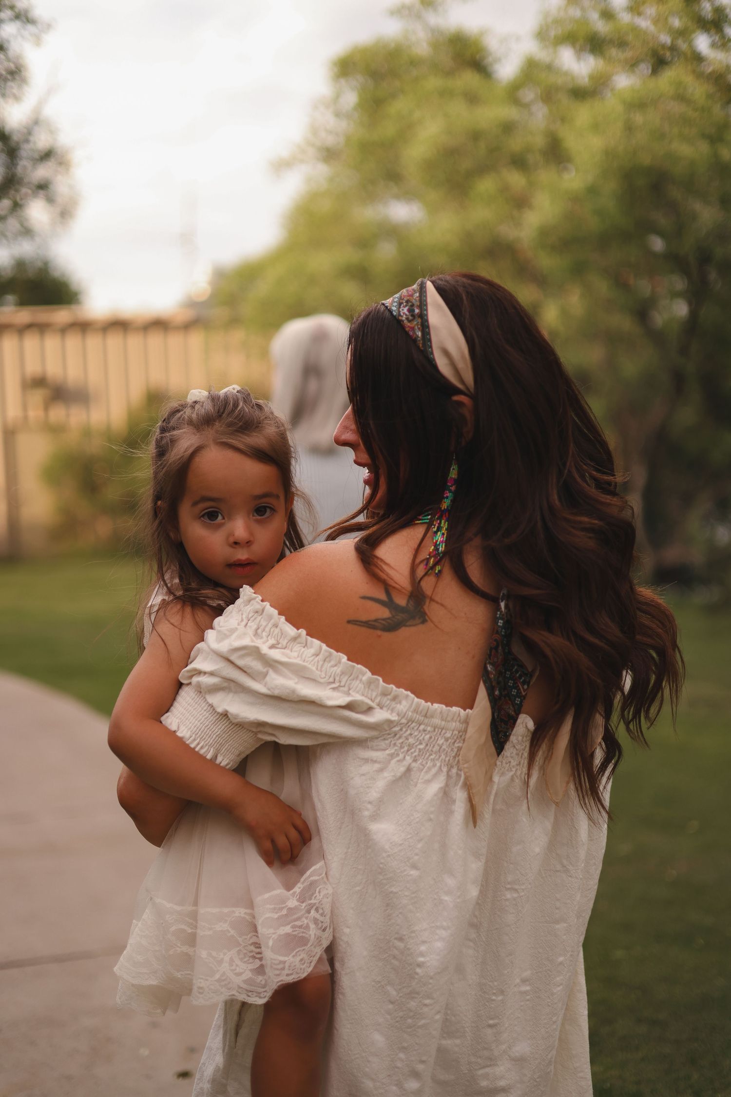 mother and daughter