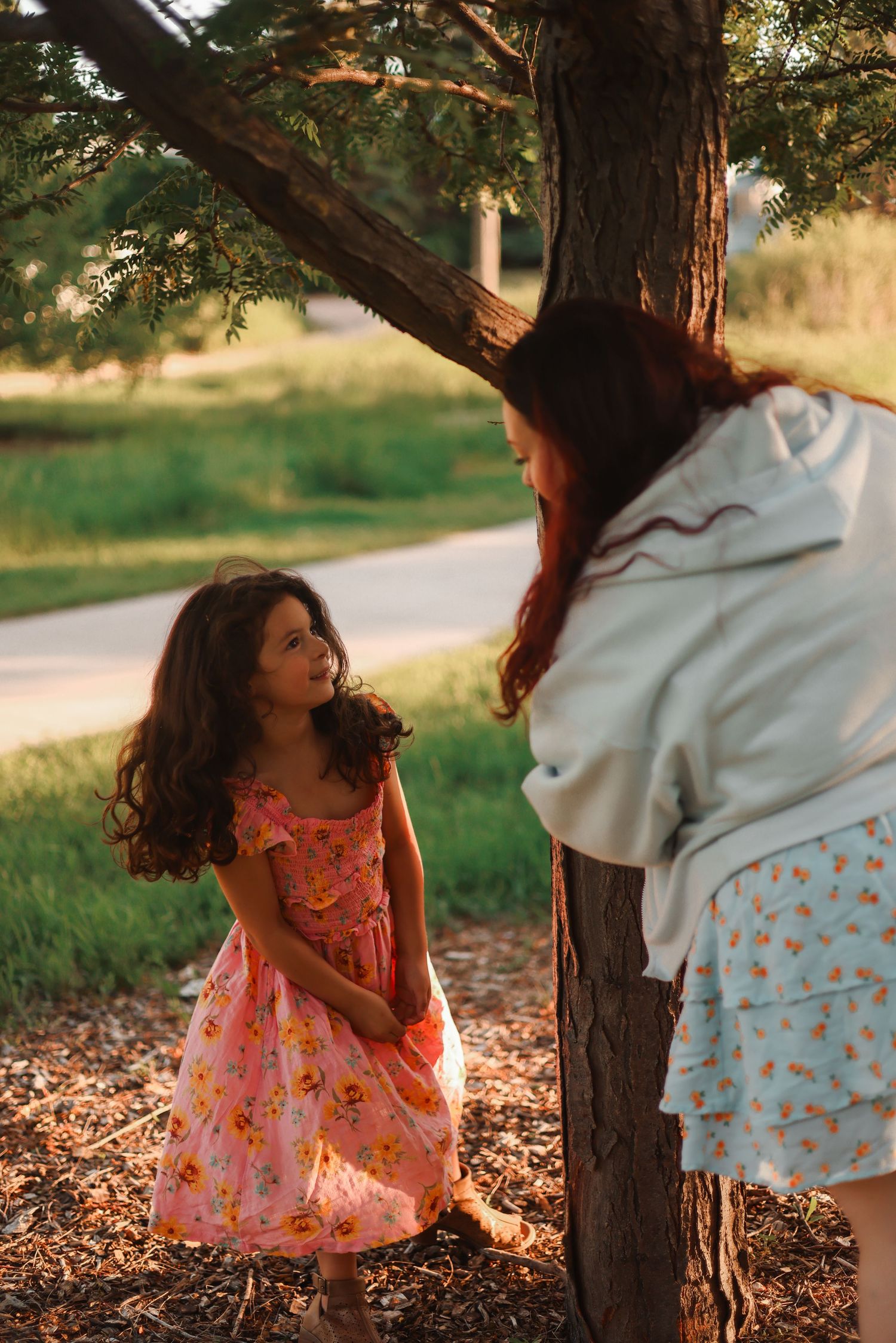 mother and daughter