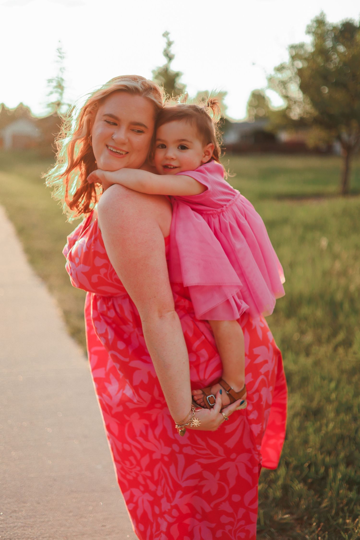 mother and daughter
