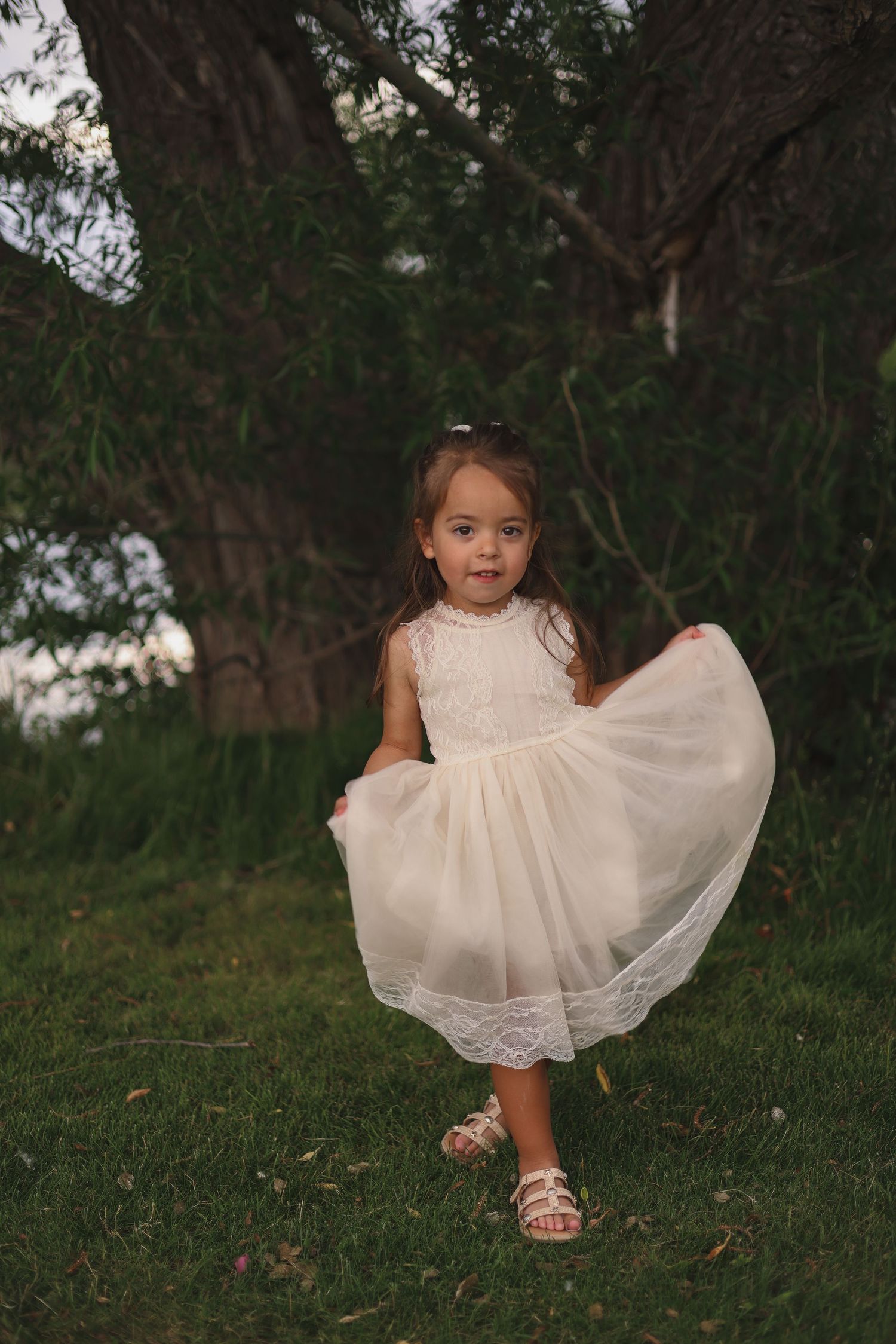 Daughter dancing