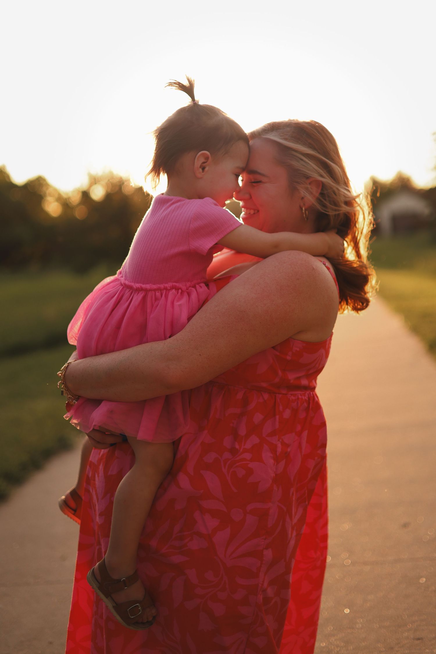 mother and daughter