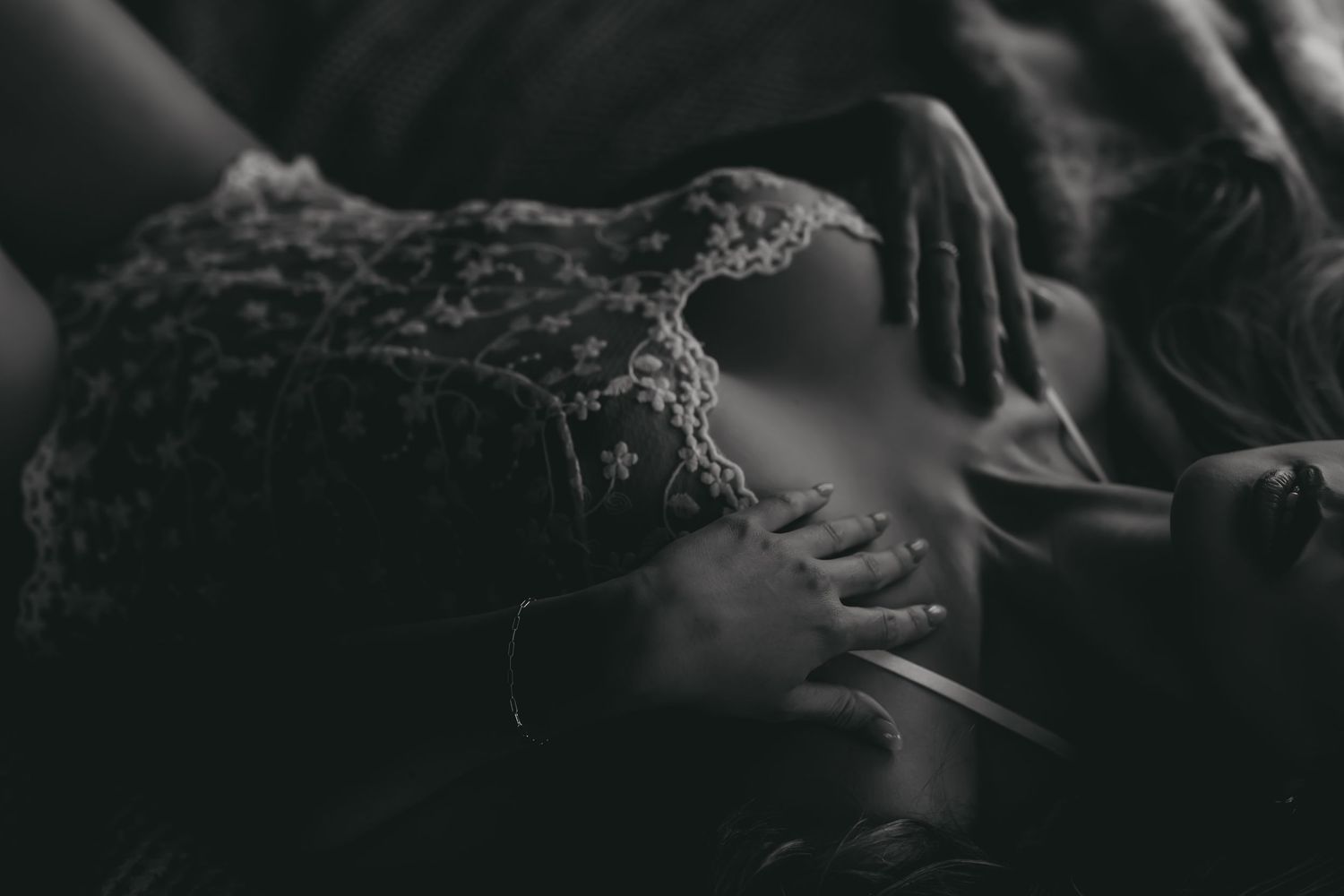 What to expect at a boudoir shoot sheer sheet sexy lingerie black and white photography fine art Arizona Empowerment AZ Phoenix Mesa luxury