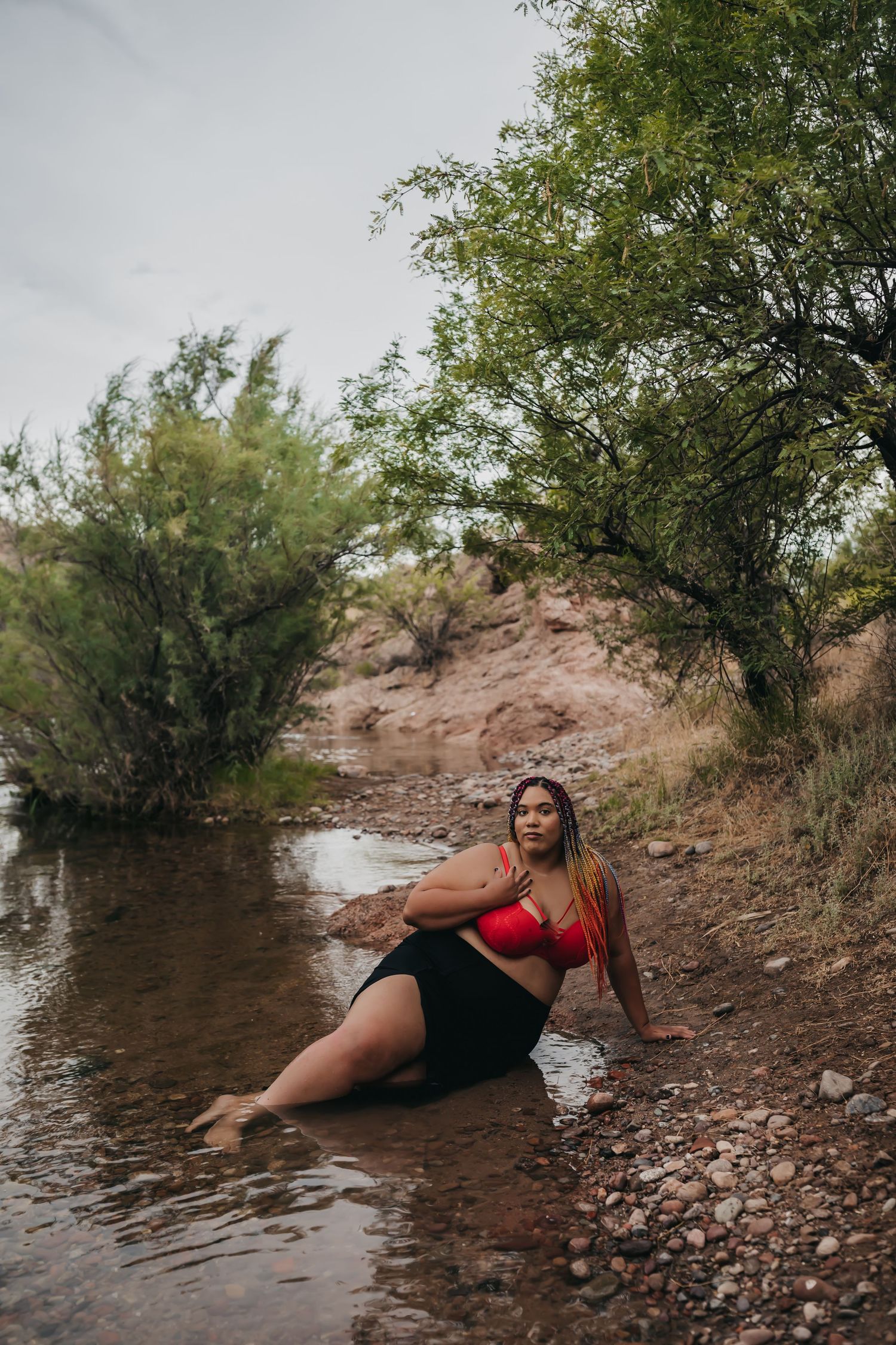 plus size body inclusive Boudoir shoot to feel confident, not just sexy Authentic boudoir portraits no retouching Arizona Empowerment AZ