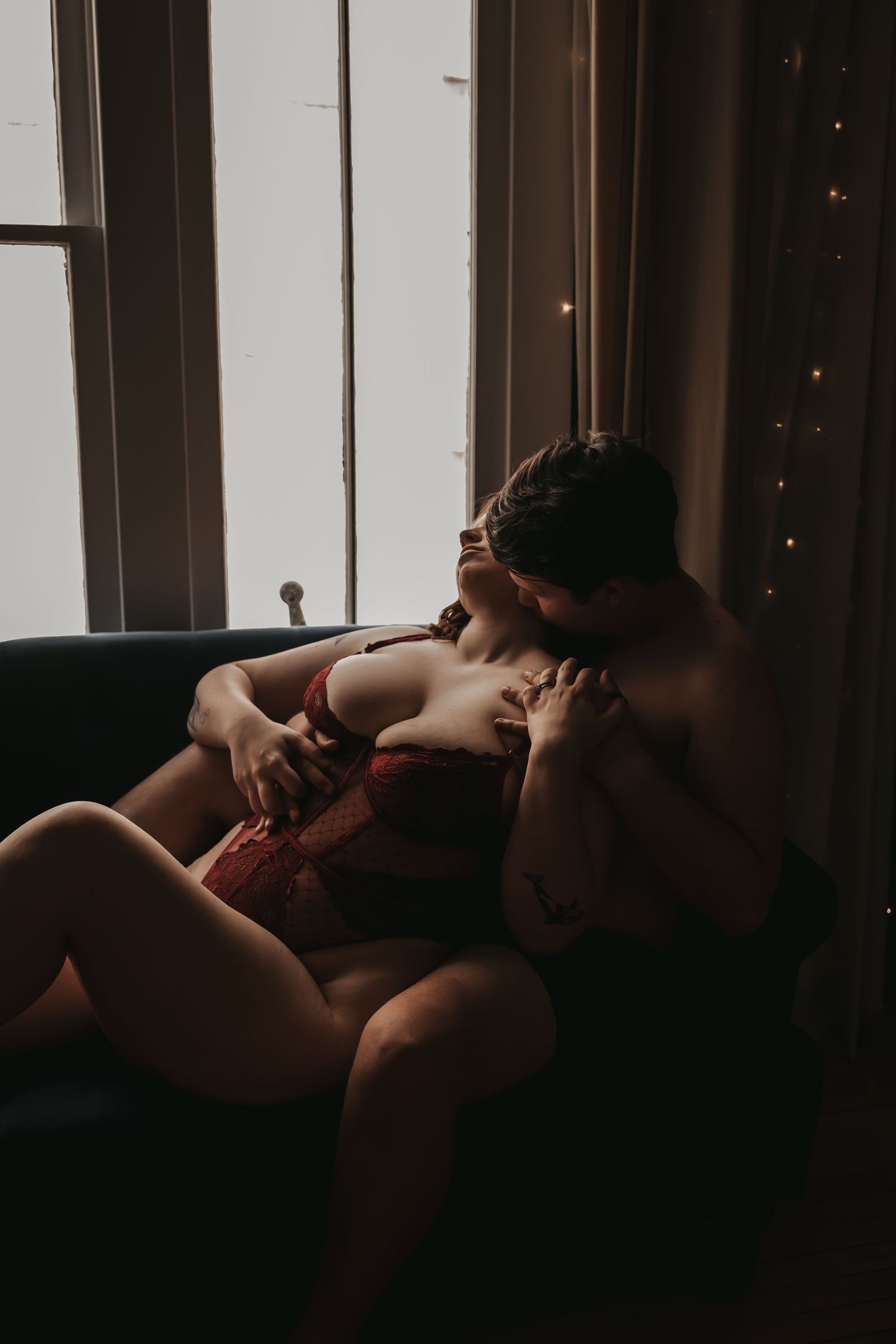 Couples Boudoir Photography in Mesa, AZ connection real comfortable Intimate couples photography Romantic photoshoot for couples Gilbert