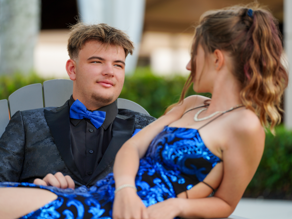 Homecoming photo shoot.