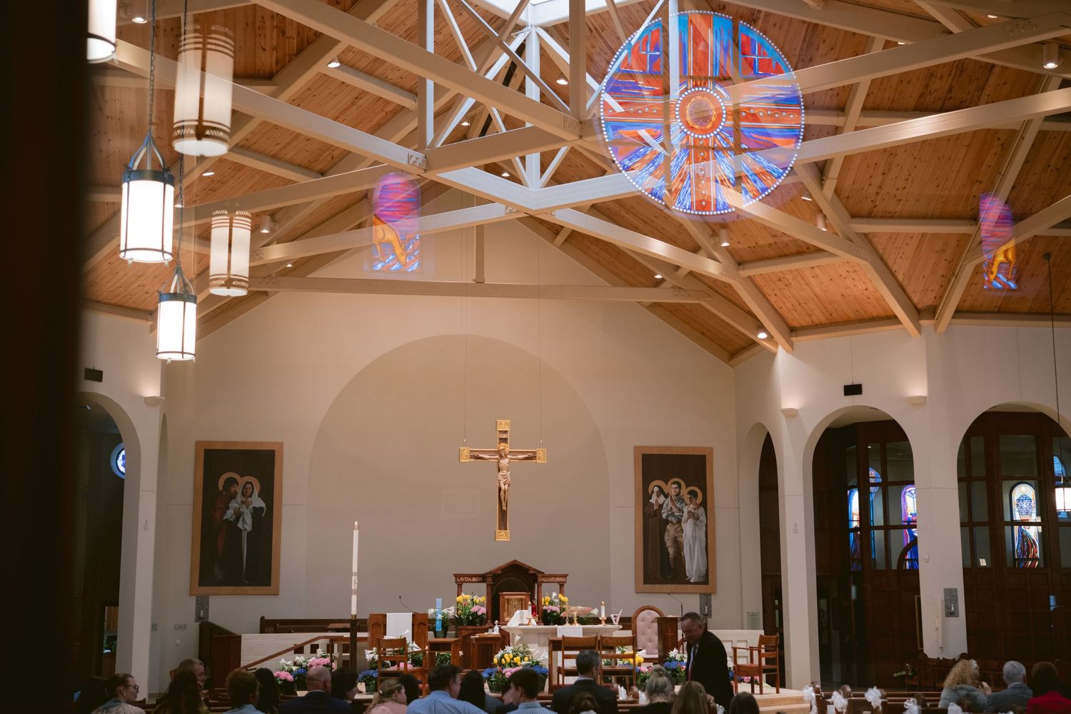 A catholic wedding ceremony in Cape Cod, MA.
