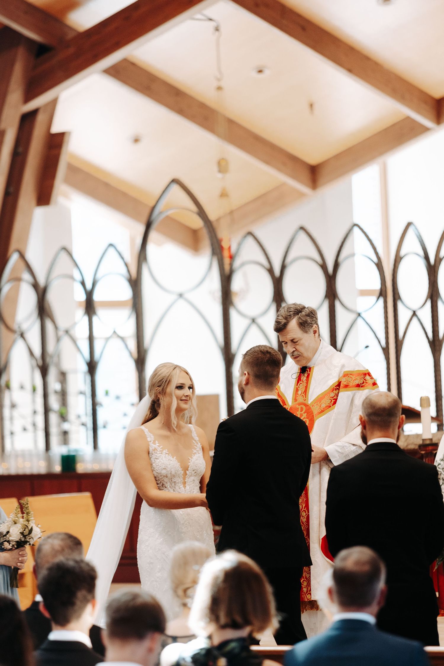 traditional church wedding ceremonies including Catholic traditions—across Nebraska, Iowa, and Kansas.