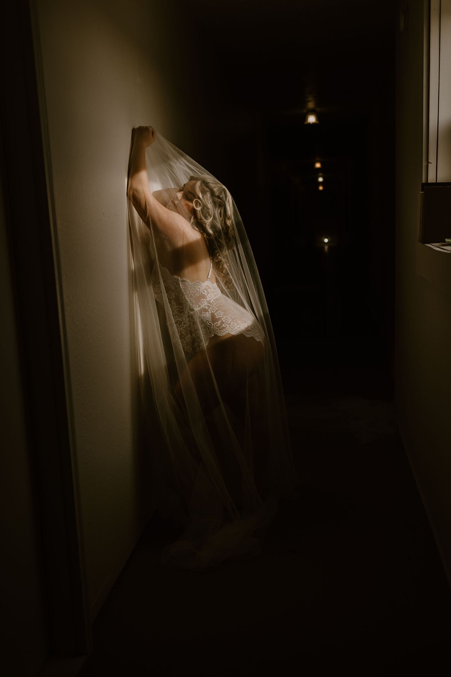 Plattsmouth and Omaha Nebraska boudoir photo with soft lighting and relaxed styling