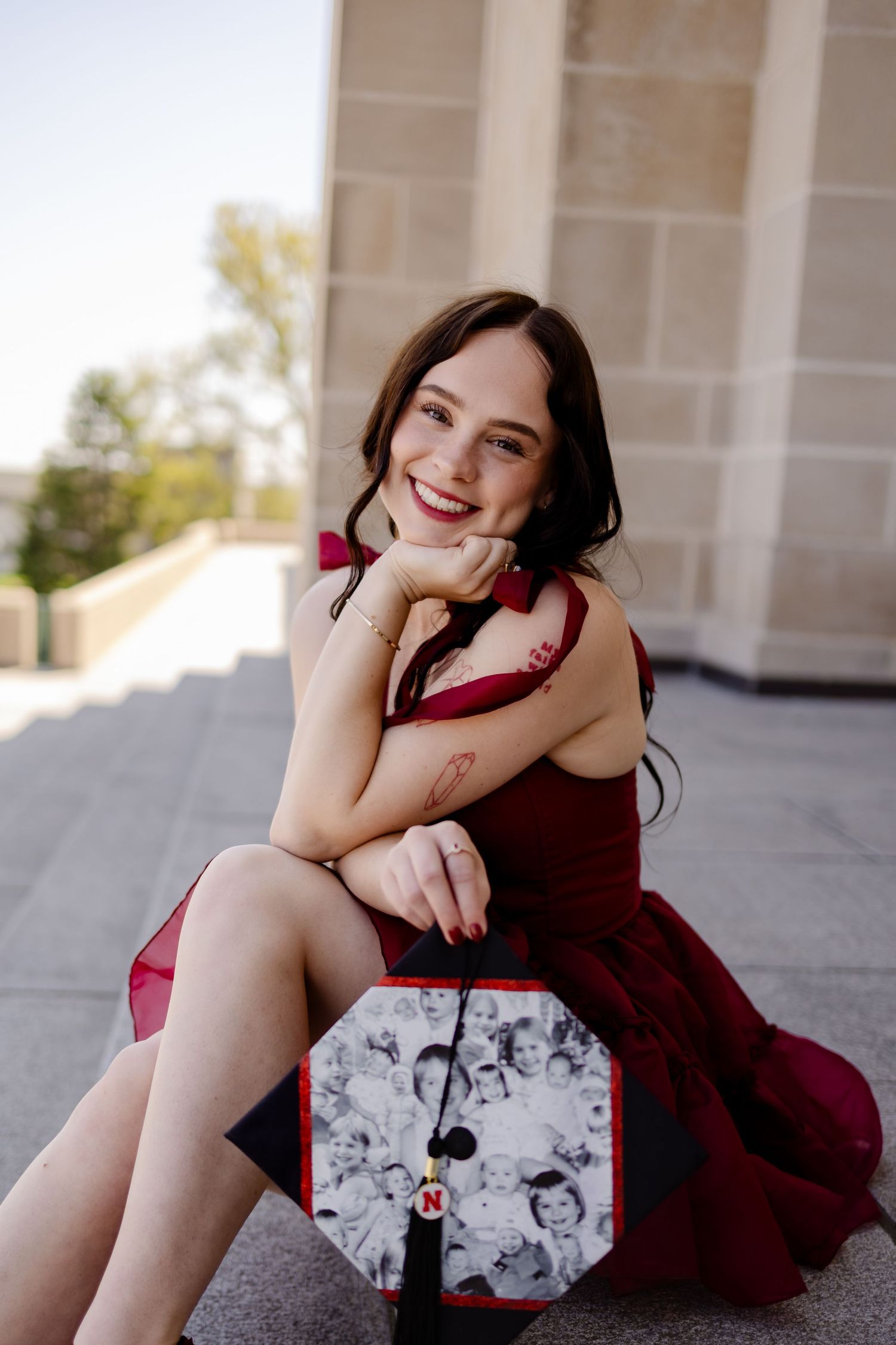 University of Lincoln Senior Portraits, Lincoln Nebraska Capital Building.