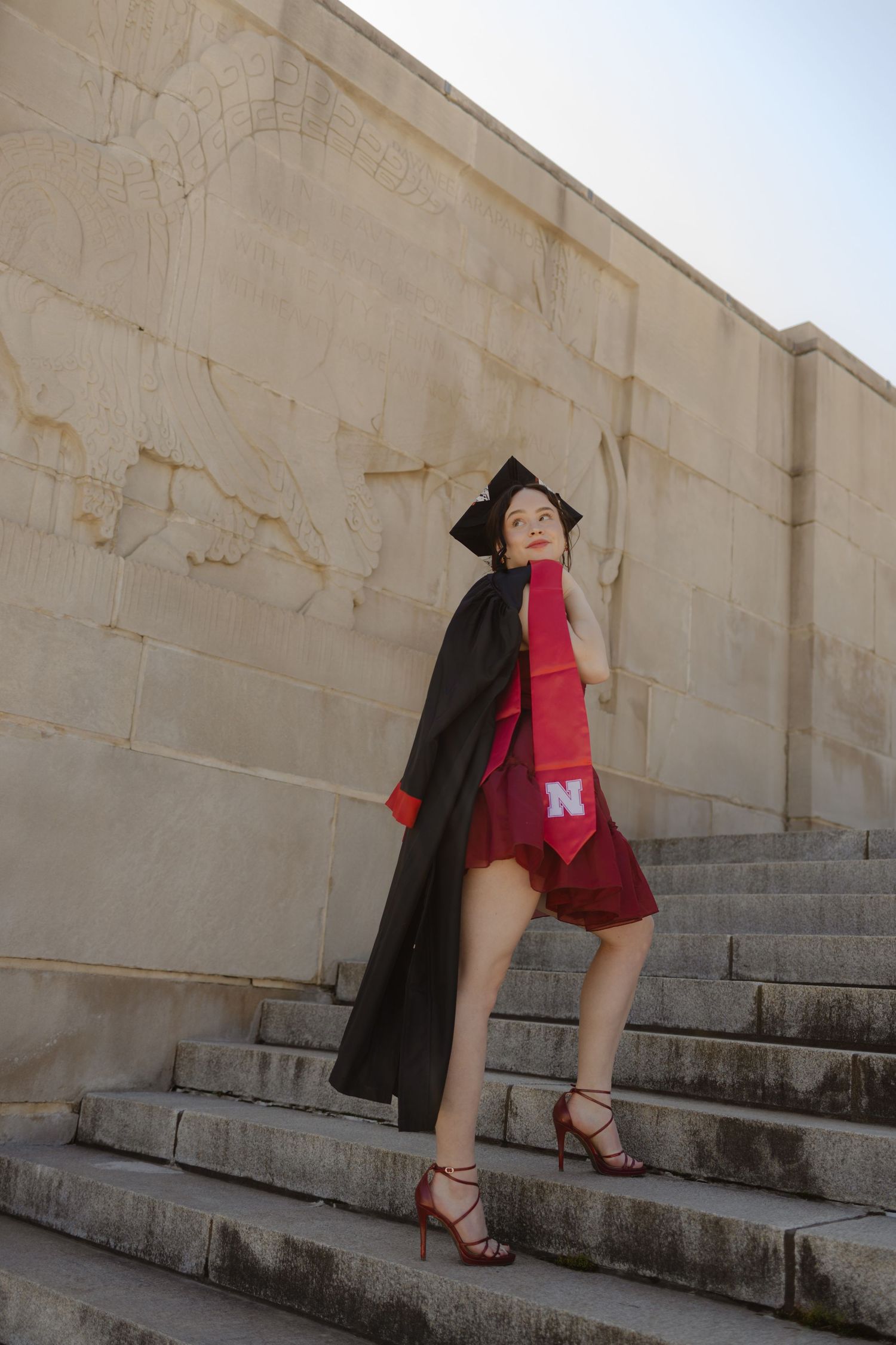 University of Lincoln Senior Portraits, Lincoln Nebraska Capital Building.