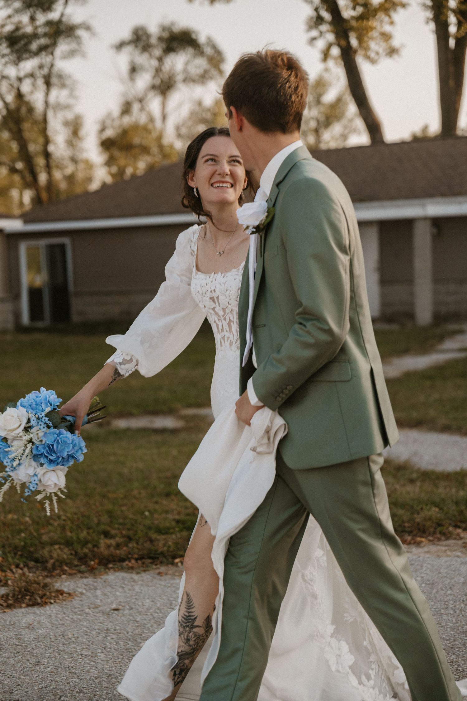 Falconwood Park wedding venue in Bellevue, Nebraska featuring outdoor ceremonies and lush greenery photography.