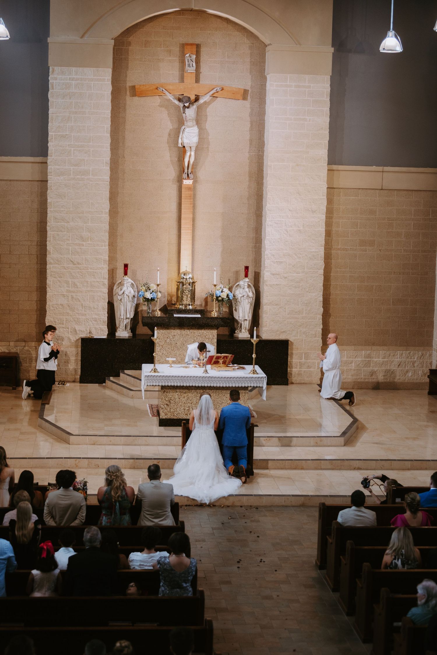 traditional church wedding ceremonies including Catholic traditions—across Nebraska, Iowa, and Kansas.