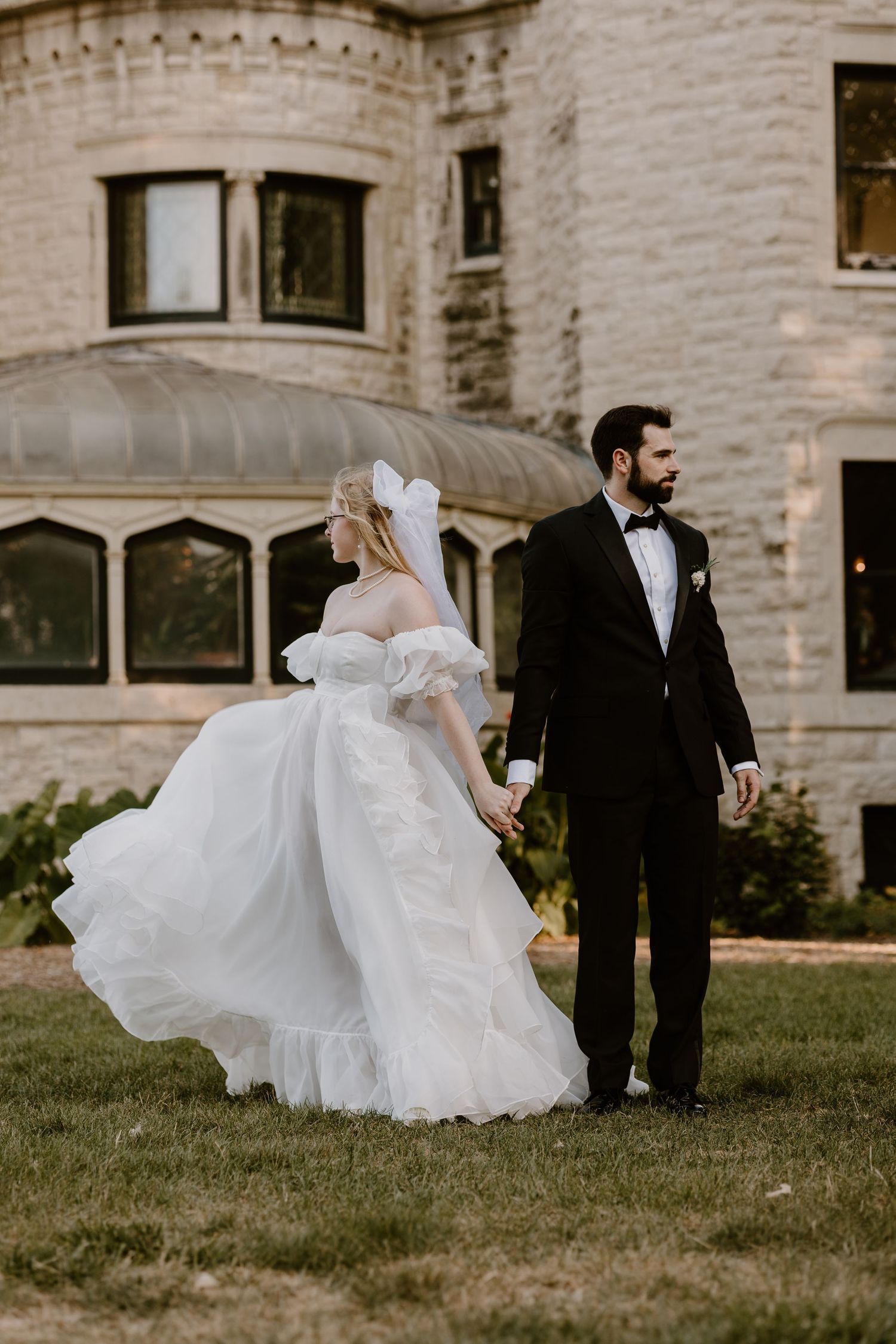 Joslyn Castle & Gardens Omaha Nebraska Wedding venue Wedding Photography by Nixon Photography