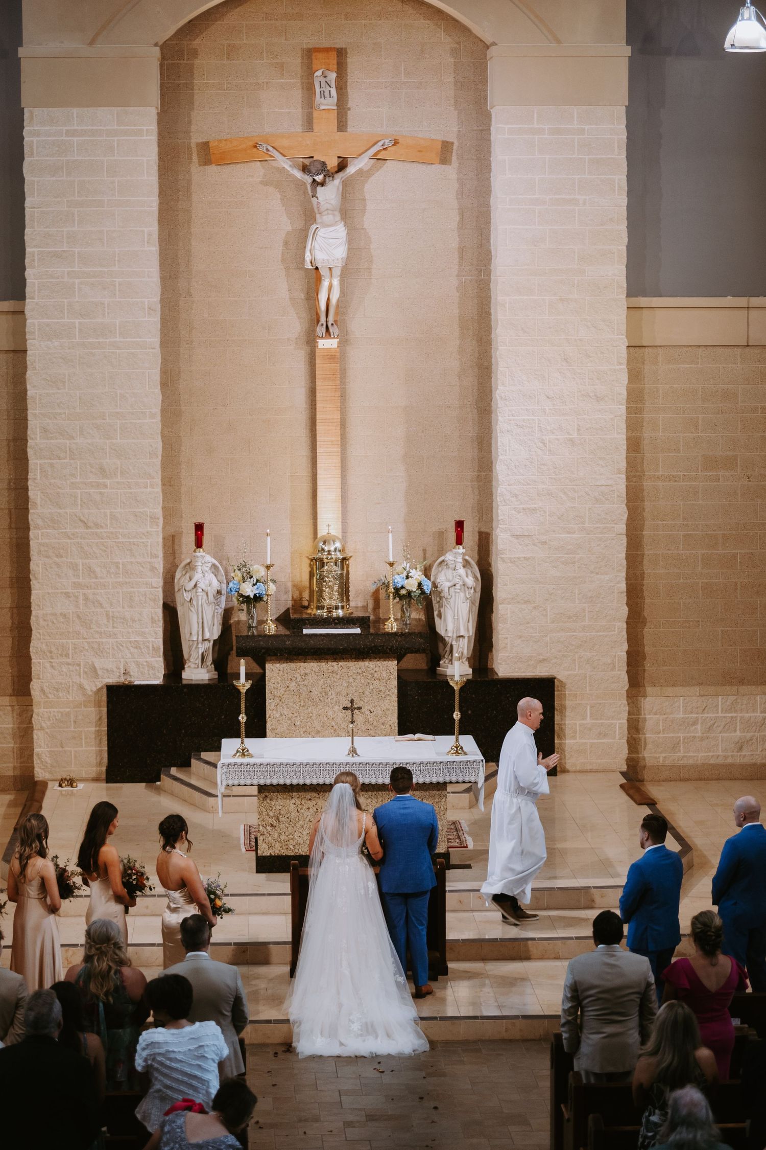 traditional church wedding ceremonies including Catholic traditions—across Nebraska, Iowa, and Kansas.