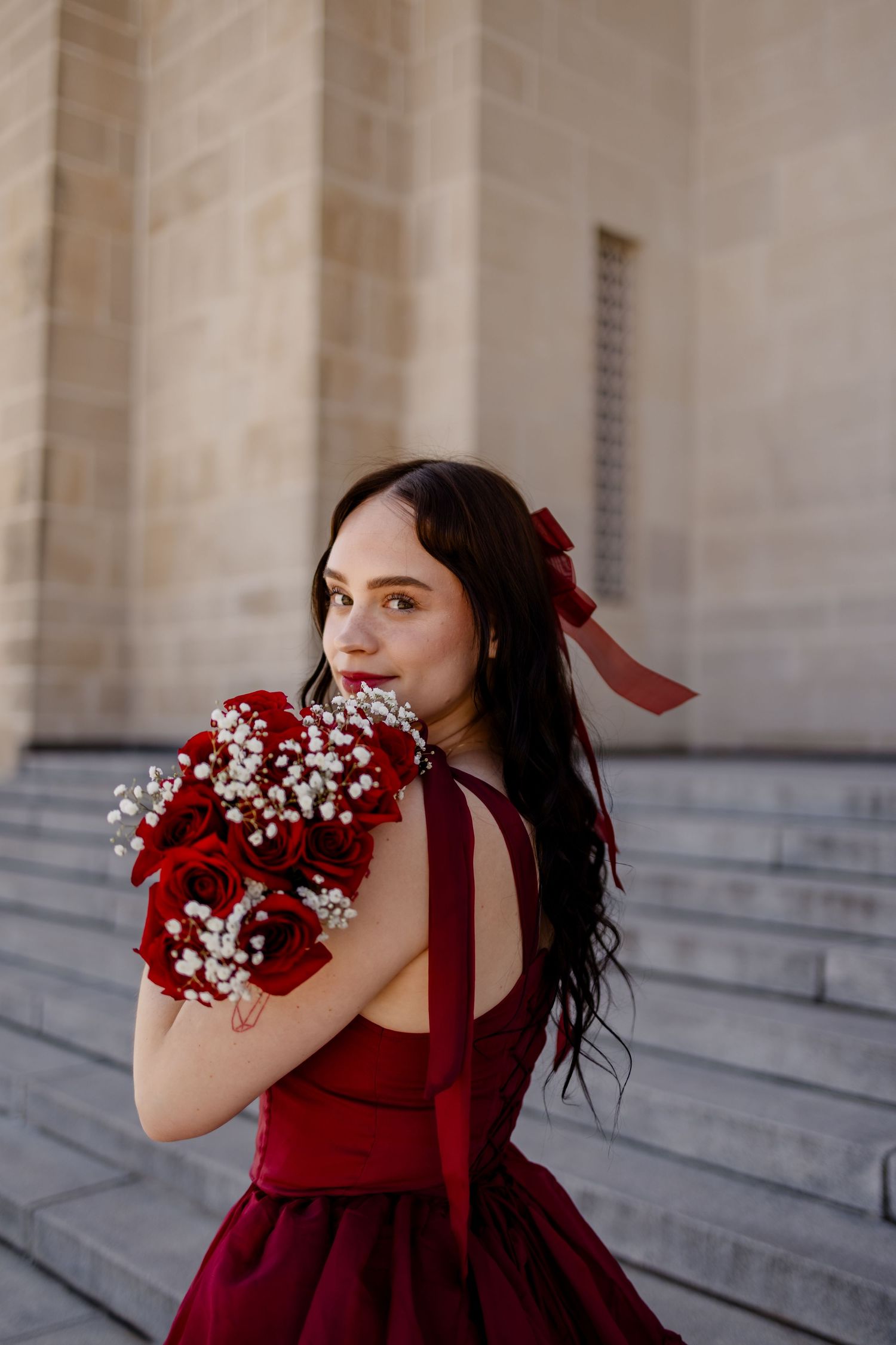 University of Lincoln Senior Portraits, Lincoln Nebraska Capital Building.