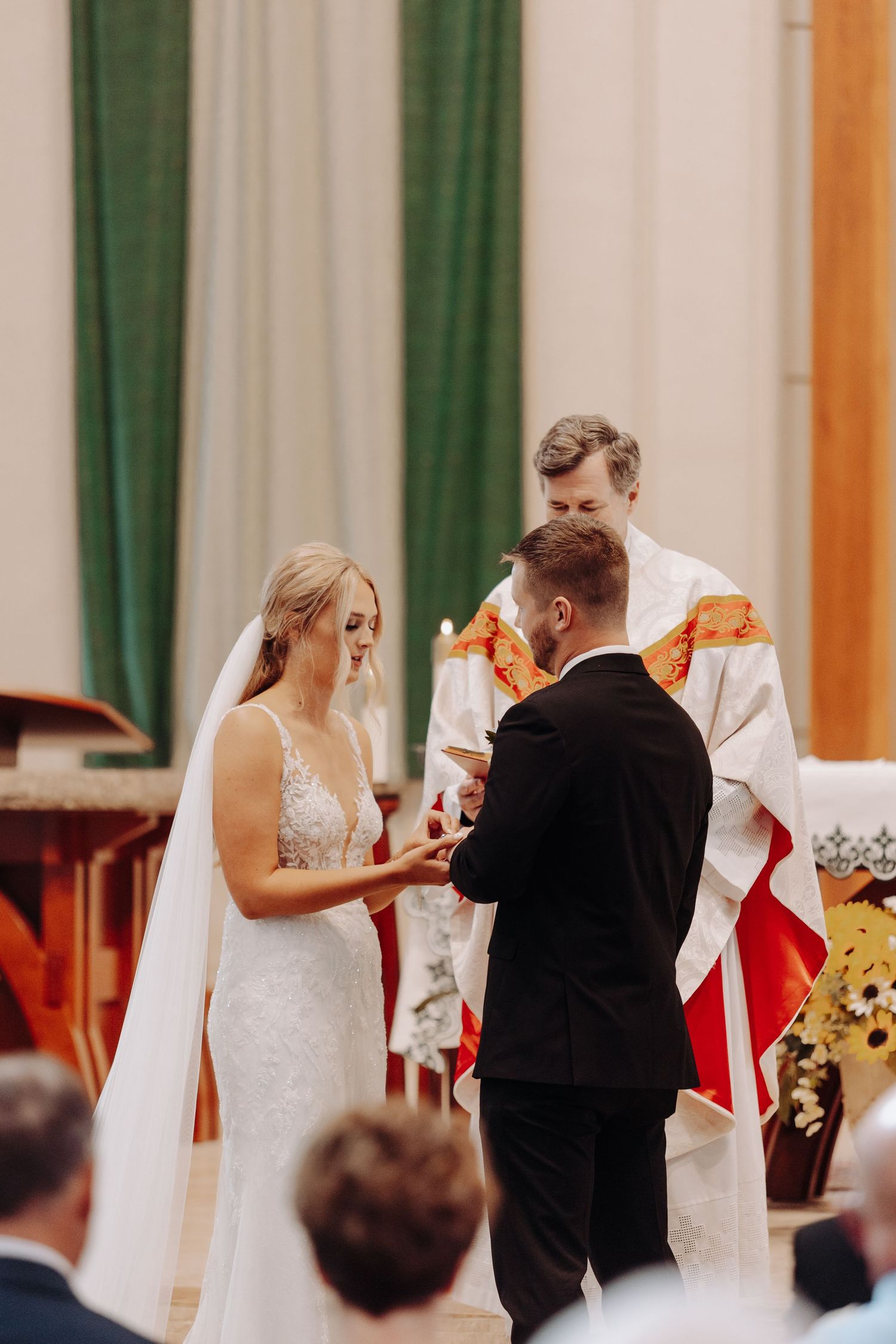 traditional church wedding ceremonies including Catholic traditions—across Nebraska, Iowa, and Kansas.