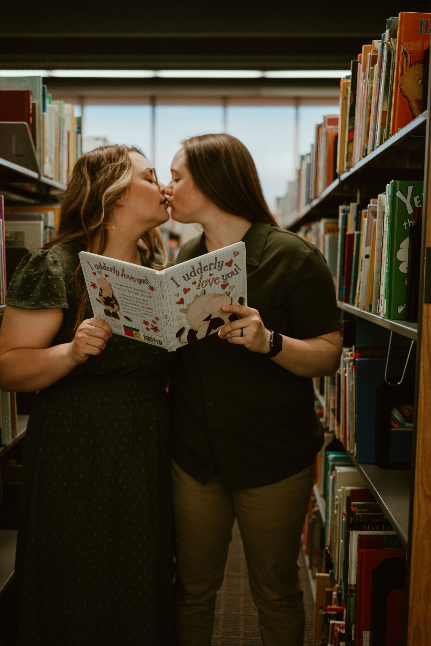UNO, Omaha Nebraska Library engagement session