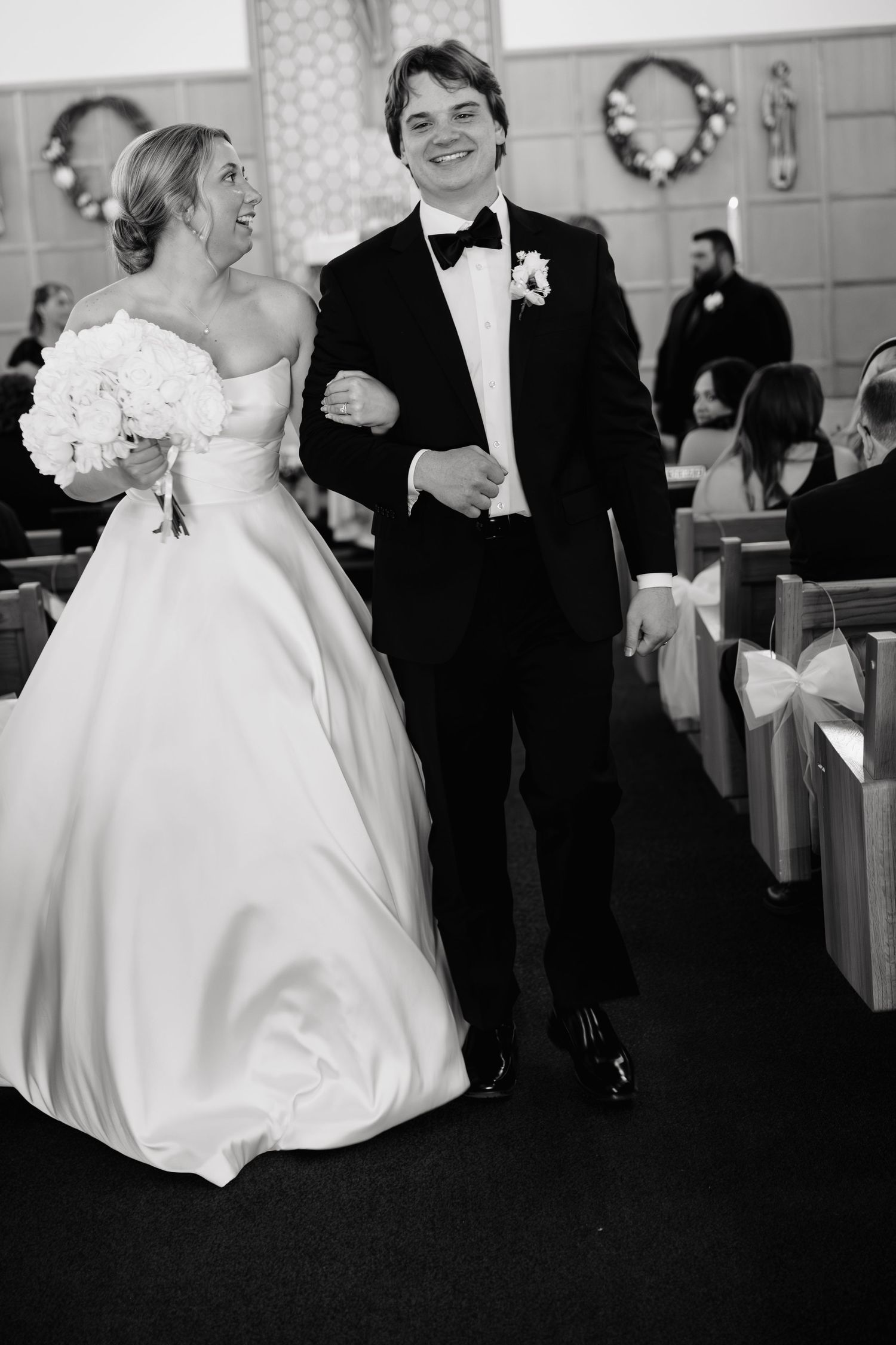 traditional church wedding ceremonies including Catholic traditions—across Nebraska, Iowa, and Kansas.