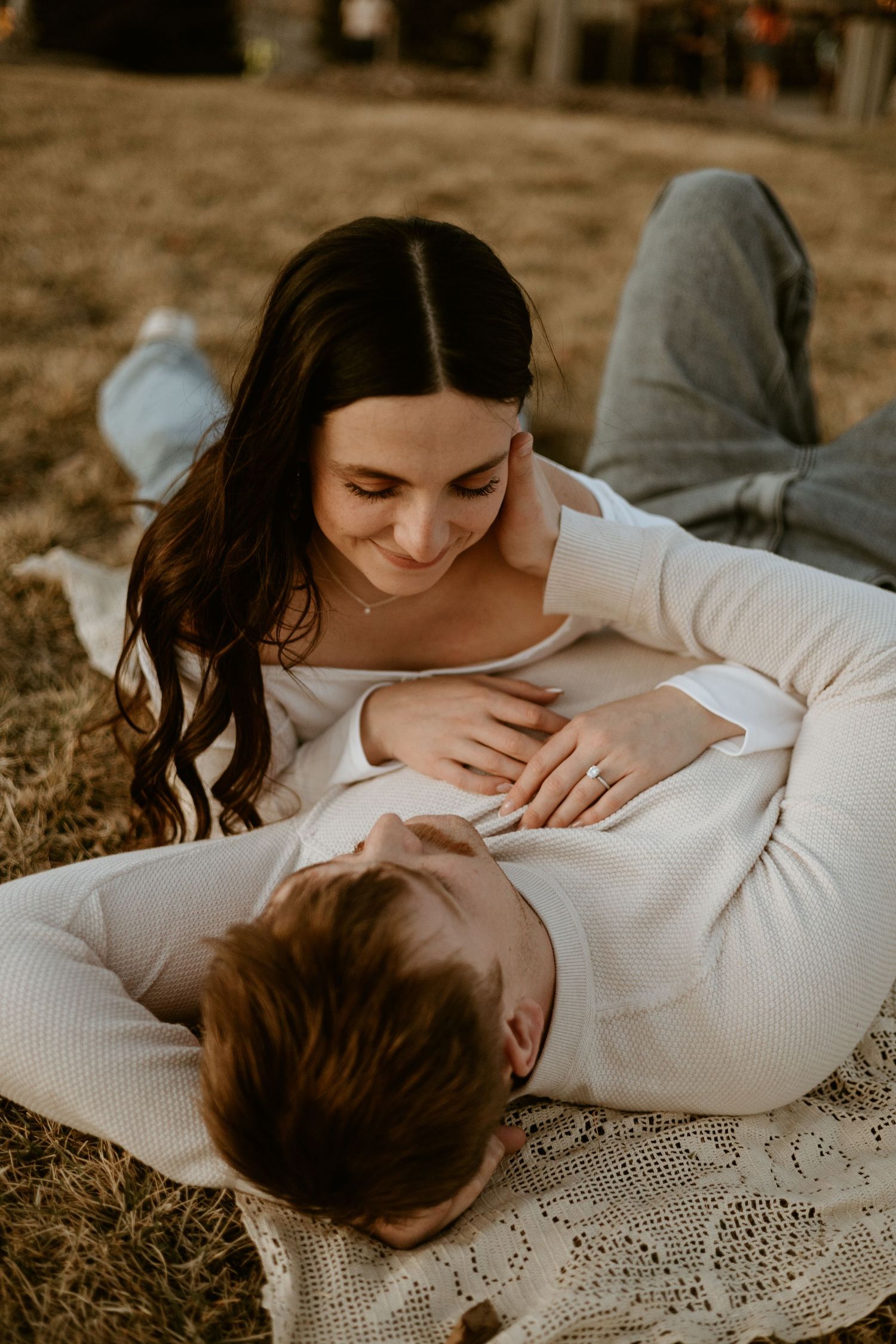 Old Market Omaha Nebraska, Couple engagement session