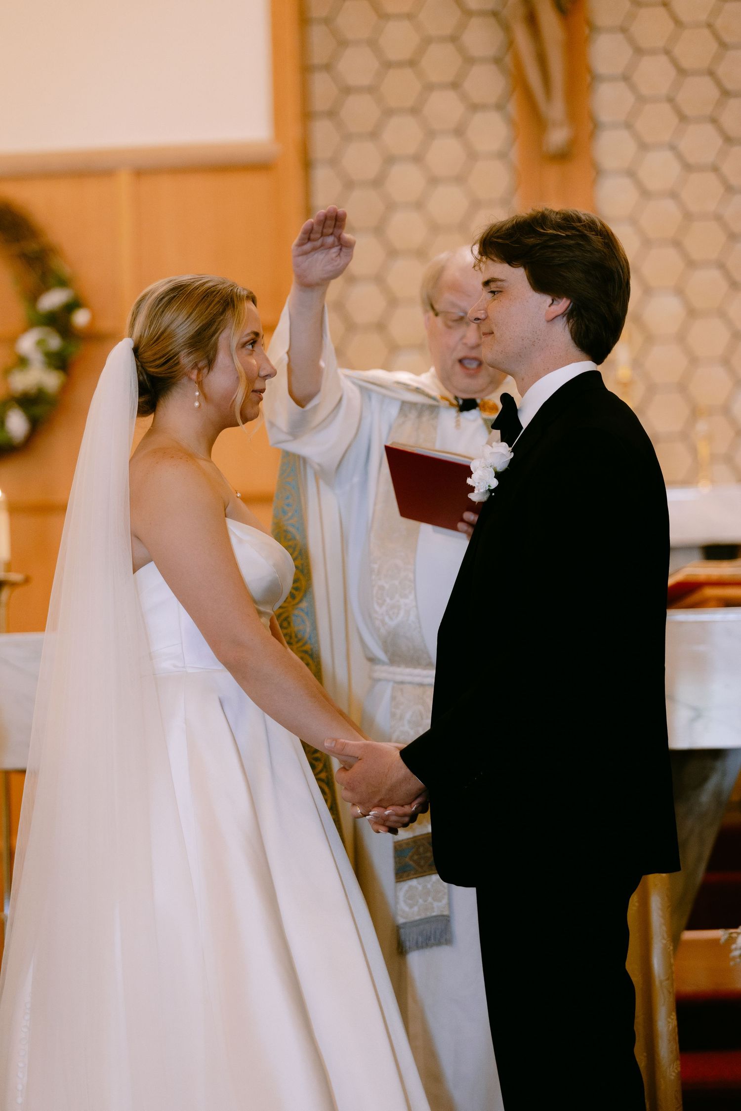 traditional church wedding ceremonies including Catholic traditions—across Nebraska, Iowa, and Kansas.