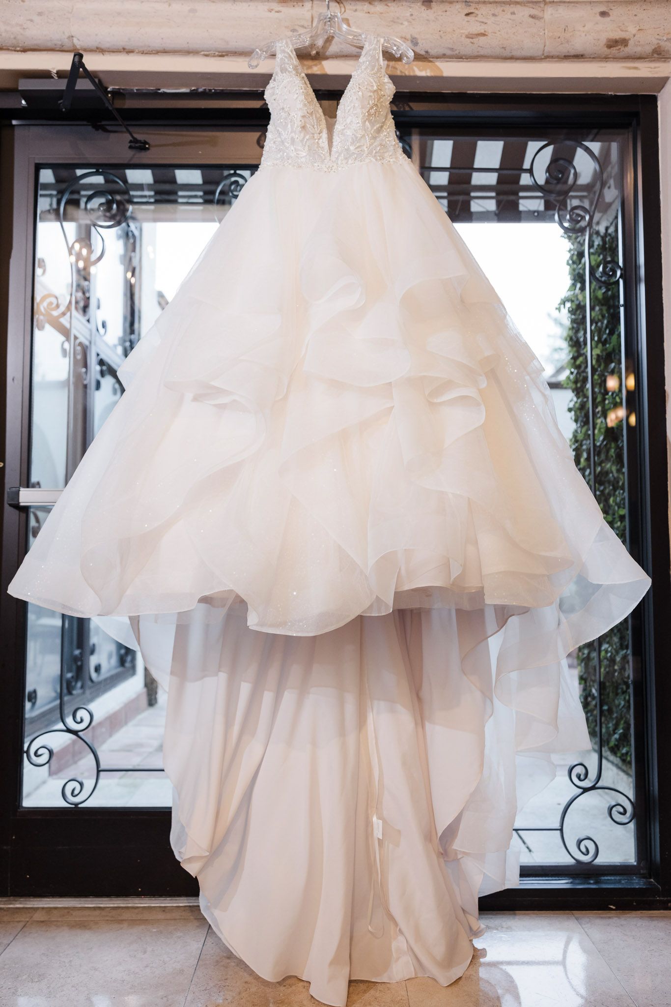 Bridal suite getting ready at The Bell Tower on 34th Houston