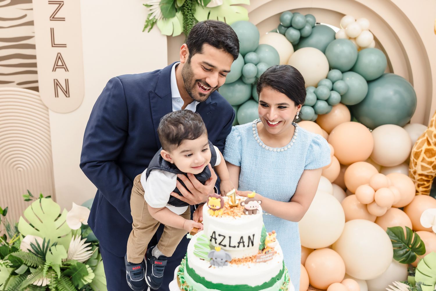 Birthday 1st event family Houston Photographer