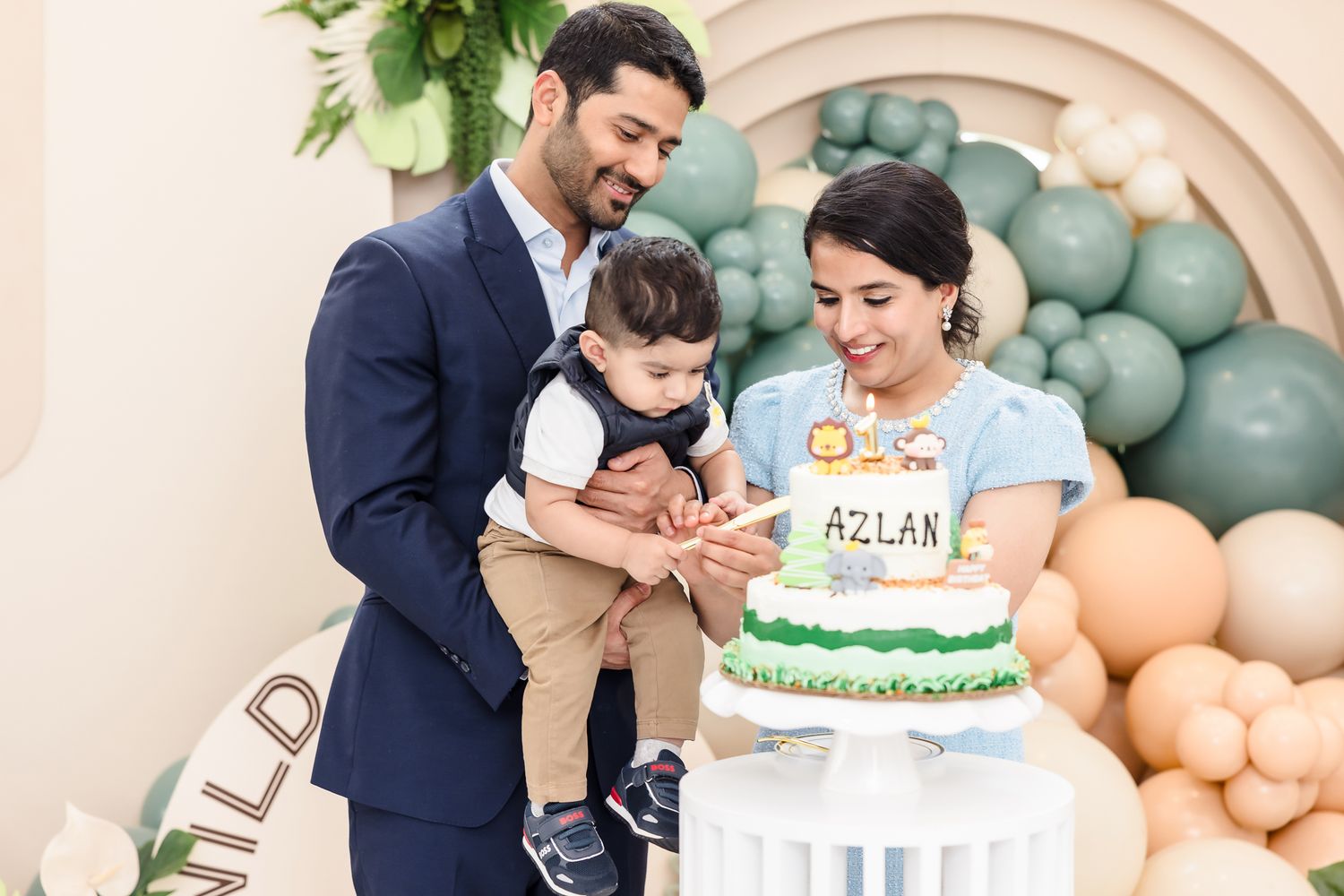 Birthday 1st event family Houston Photographer