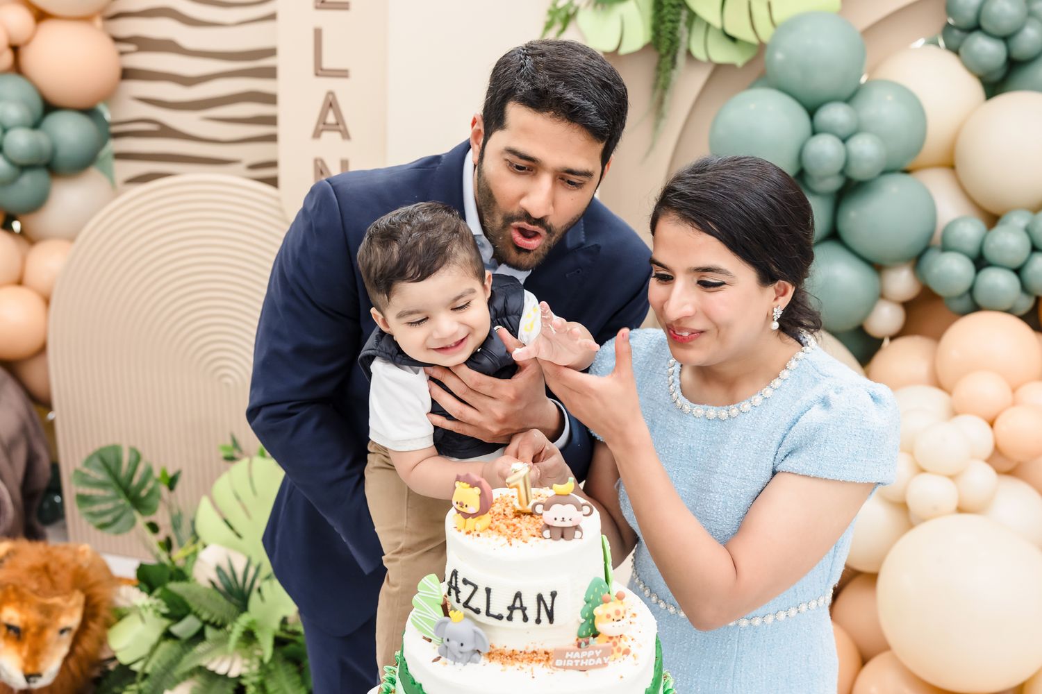 Birthday 1st event family Houston Photographer