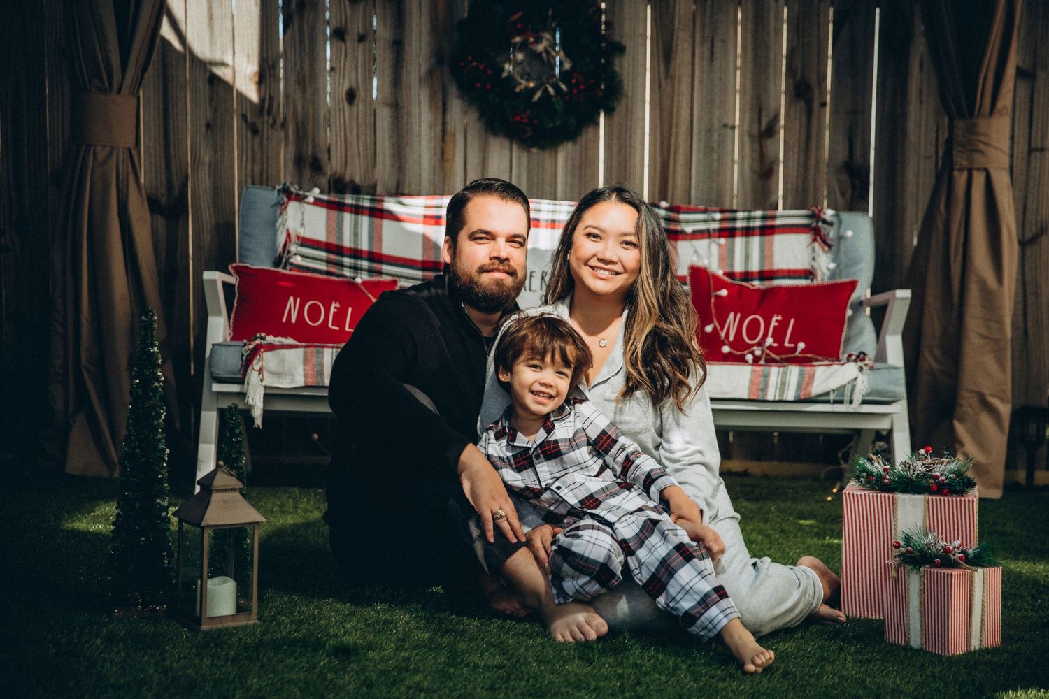 photography family Houston photographer christmas session Min