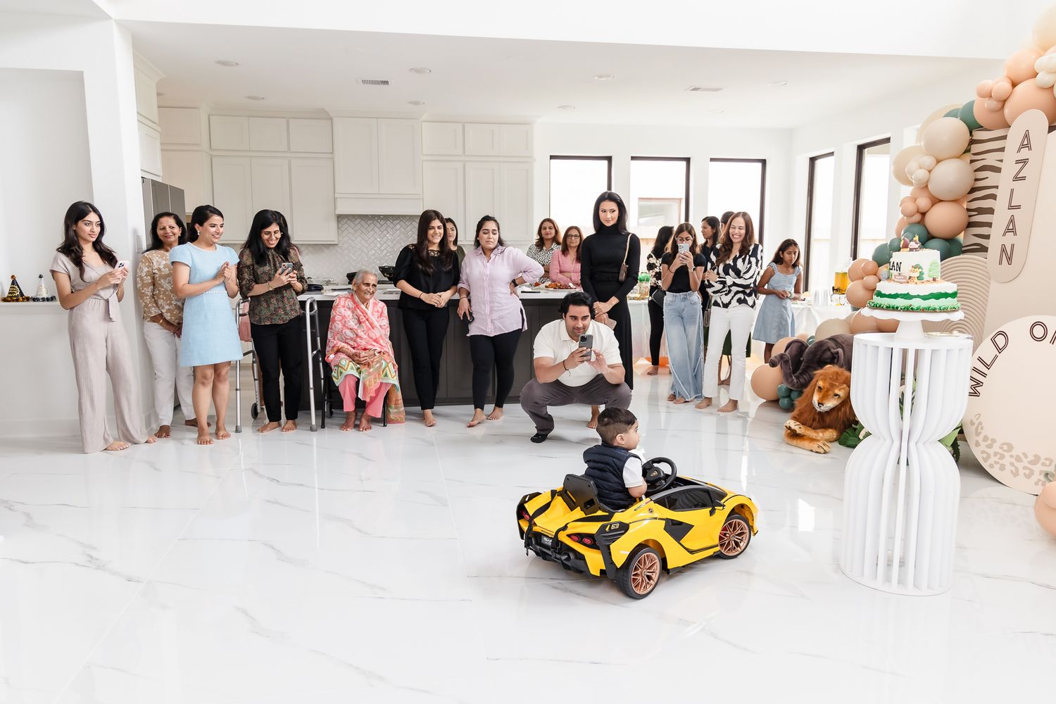 Birthday 1st event family Houston Photographer