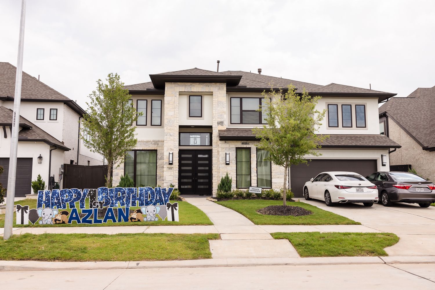 Birthday 1st event family Houston Photographer