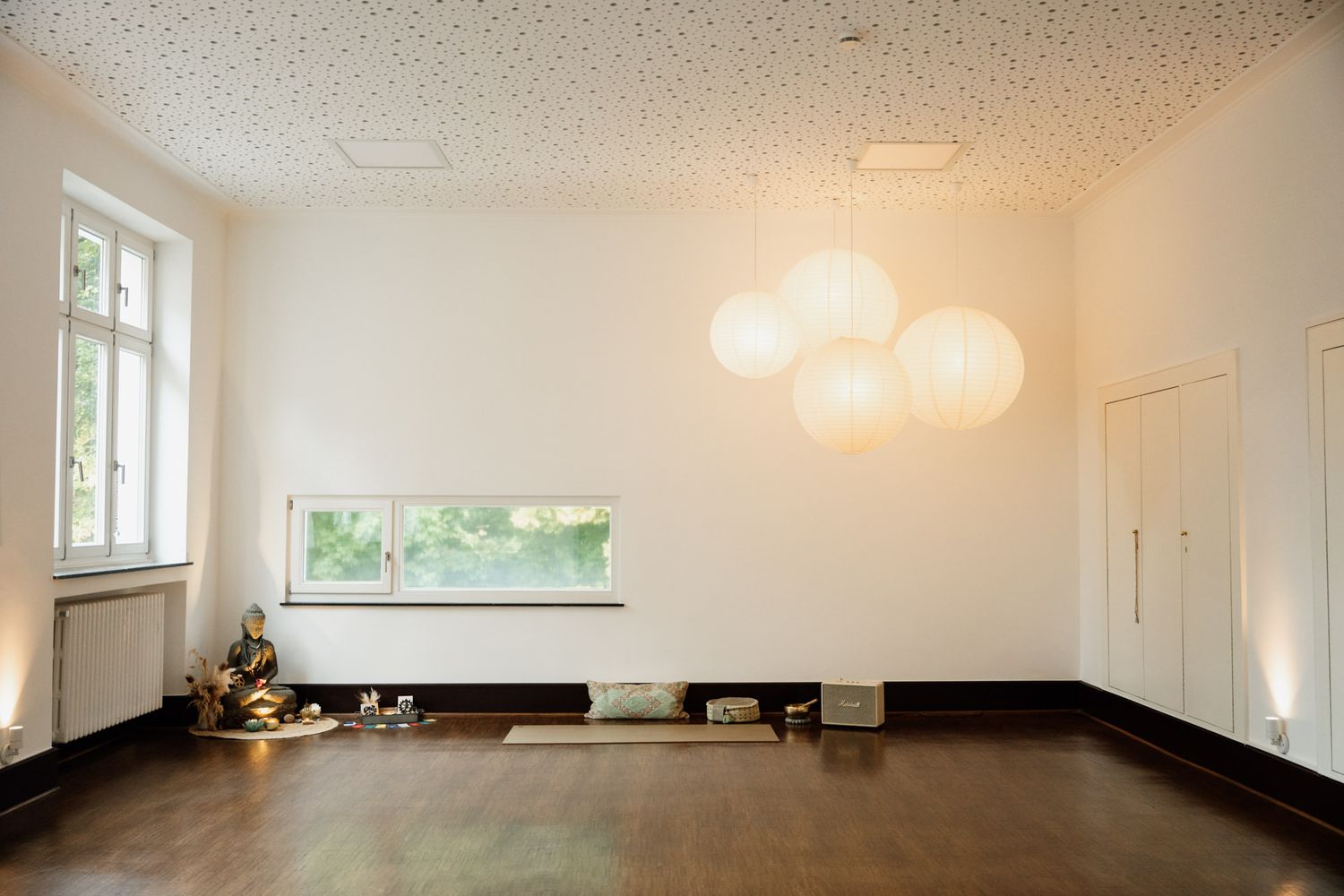 Kursraum im Yoga Studio