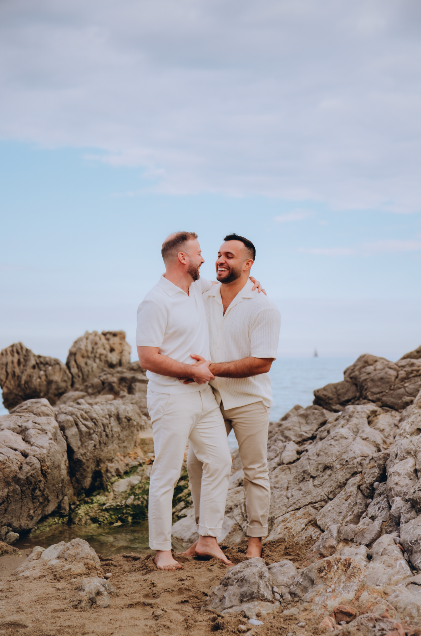 Sesión de fotos preboda Casetes del Garraf, Catalunya. Fotografa de bodas en Barcelona, Catalunya