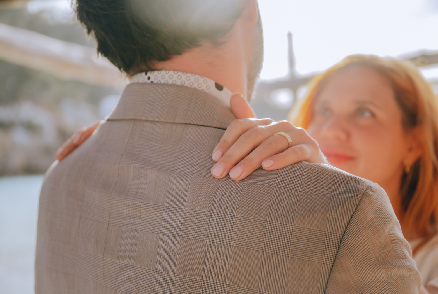 Preboda en Cala Benirràs, IBIZA. Fotógrafa de bodas en Barcelona, Catalunya y España.