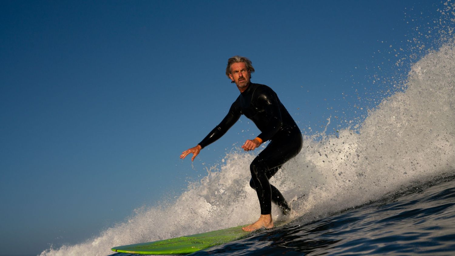 surfer in Santa Cruz