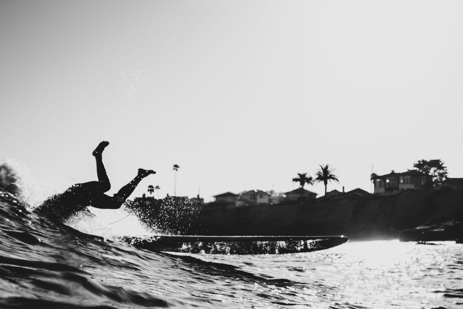 surfer in Santa Cruz