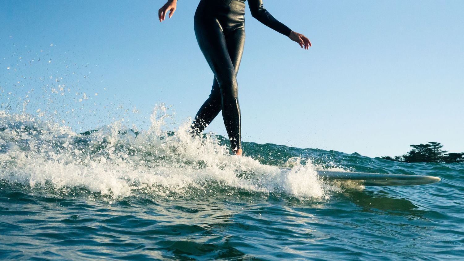 Surfer in Santa Cruz