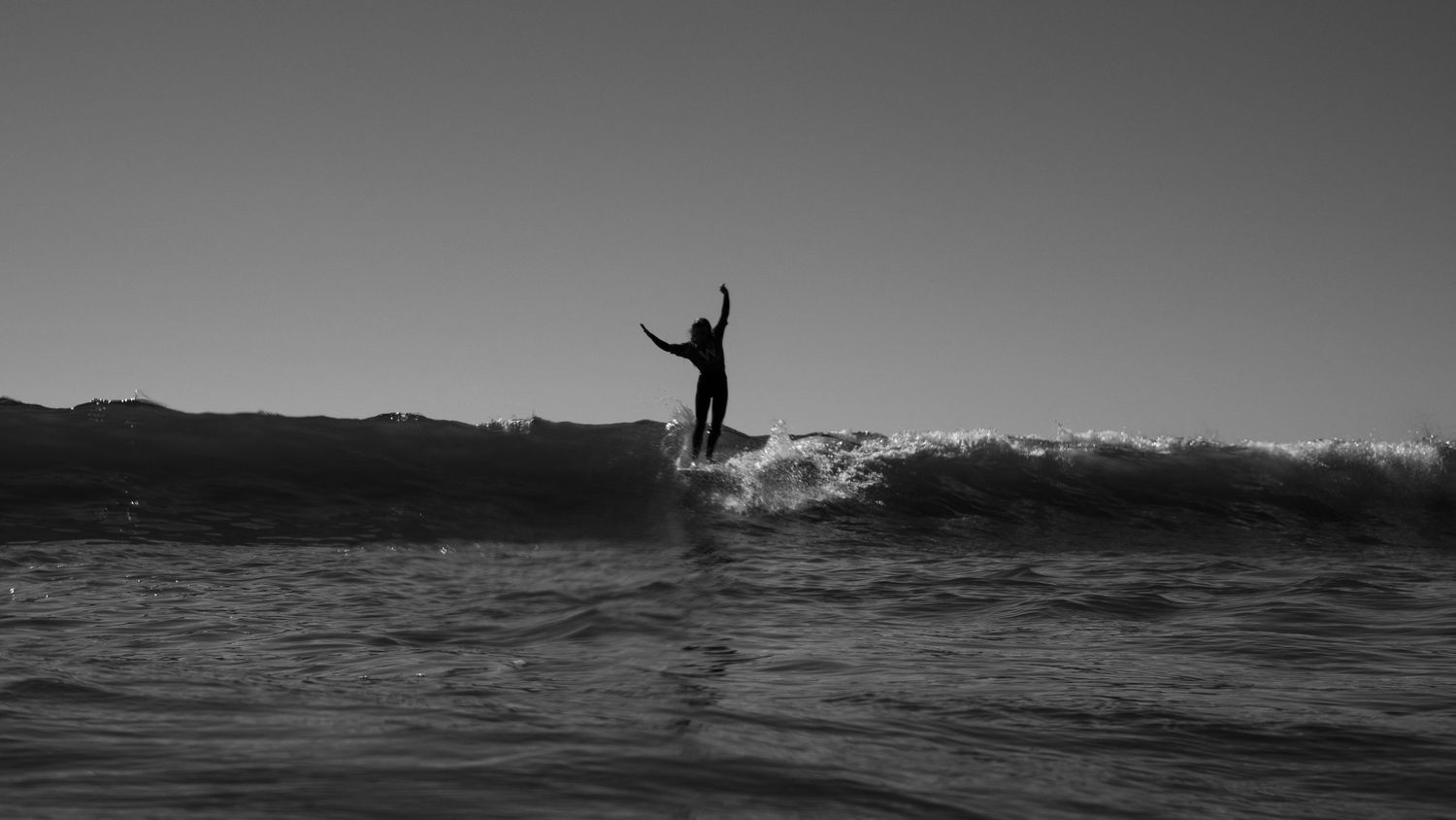 Female Surfer in Capitola California