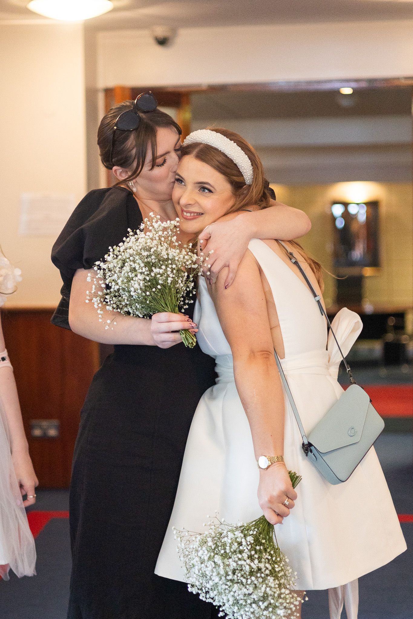 Candid moments of celebration and hugs at Dublin registry office.
